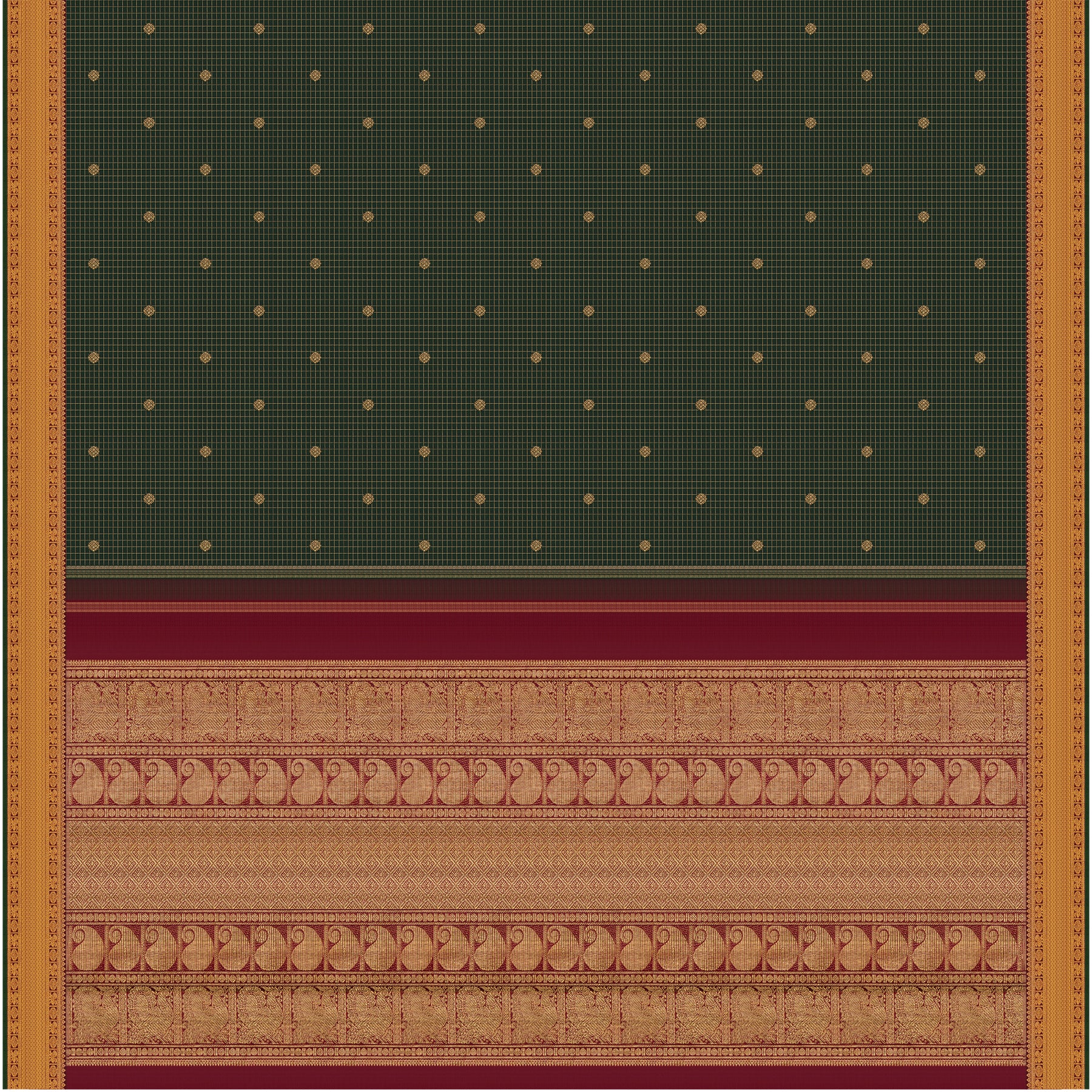 Kanakavalli Kanjivaram Silk Sari 25-110-HS001-03995 - Full View