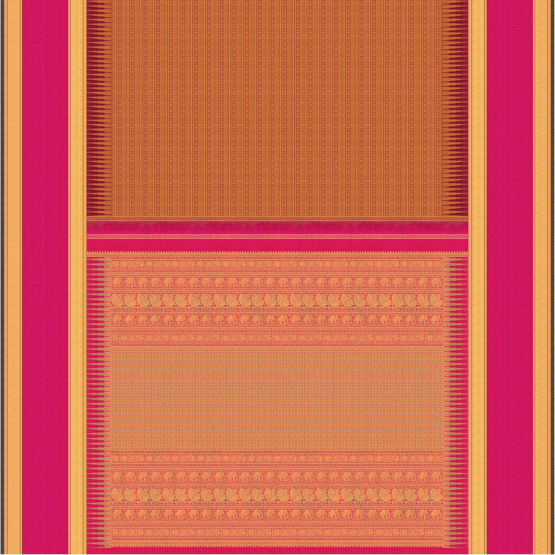 Kanakavalli Kanjivaram Silk Sari 25-110-HS001-04021 - Full View