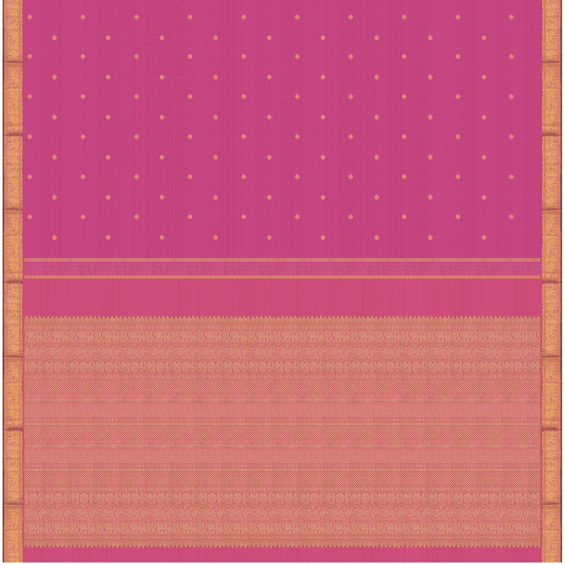 Kanakavalli Kanjivaram Silk Sari 25-110-HS001-04024 - Full View