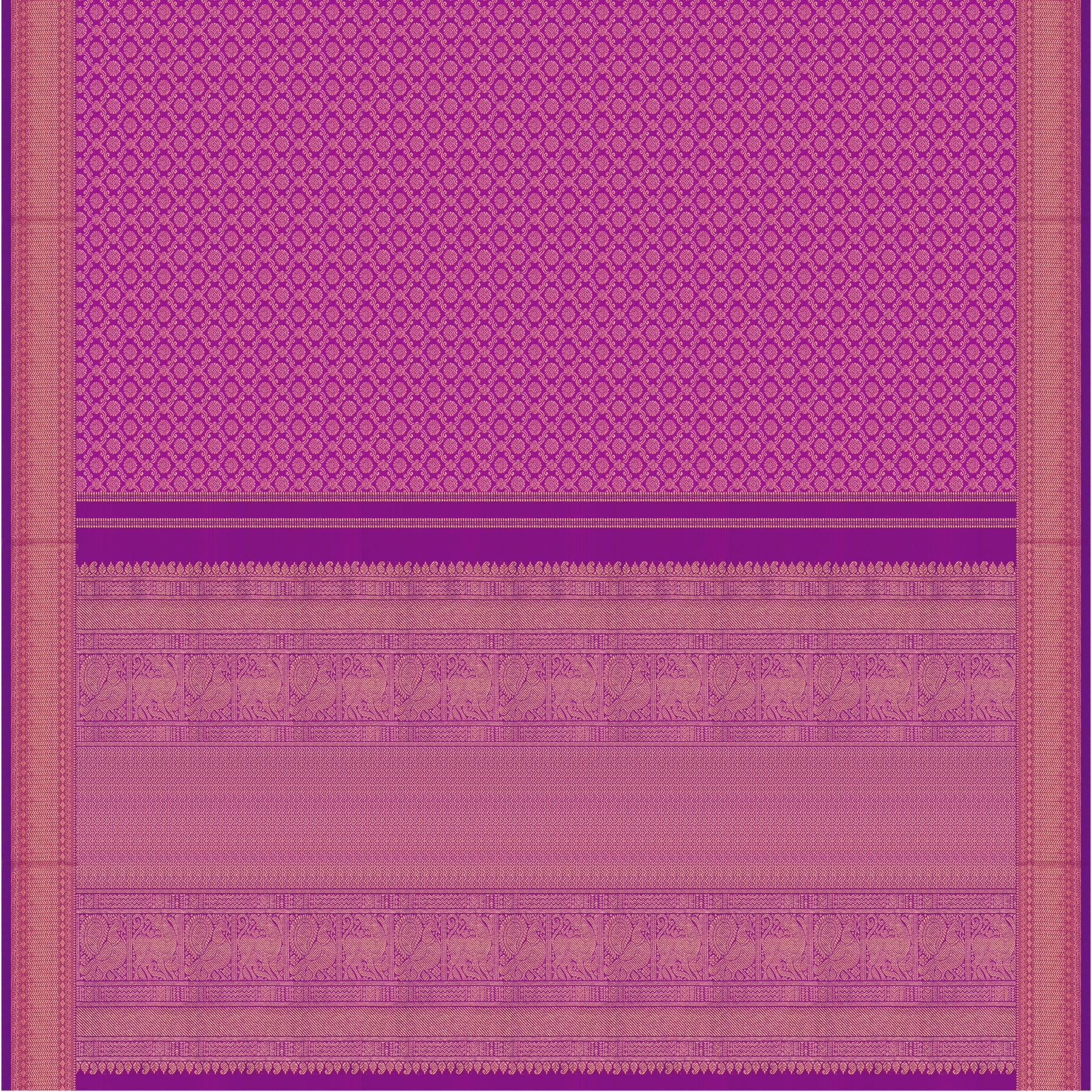 Kanakavalli Kanjivaram Silk Sari 25-110-HS001-04439 - Full View