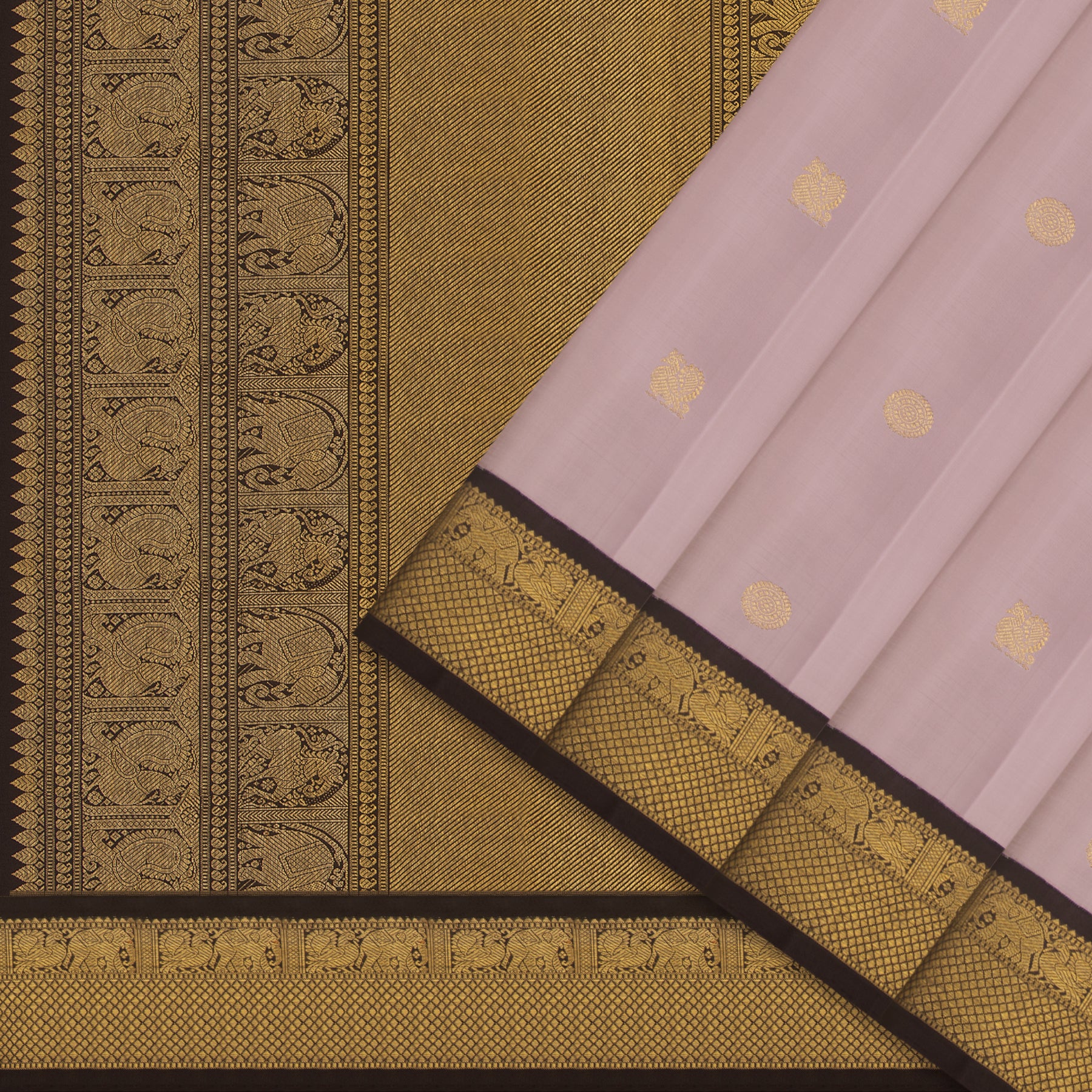 Kanakavalli Kanjivaram Silk Sari 25-110-HS001-04446 - Cover View