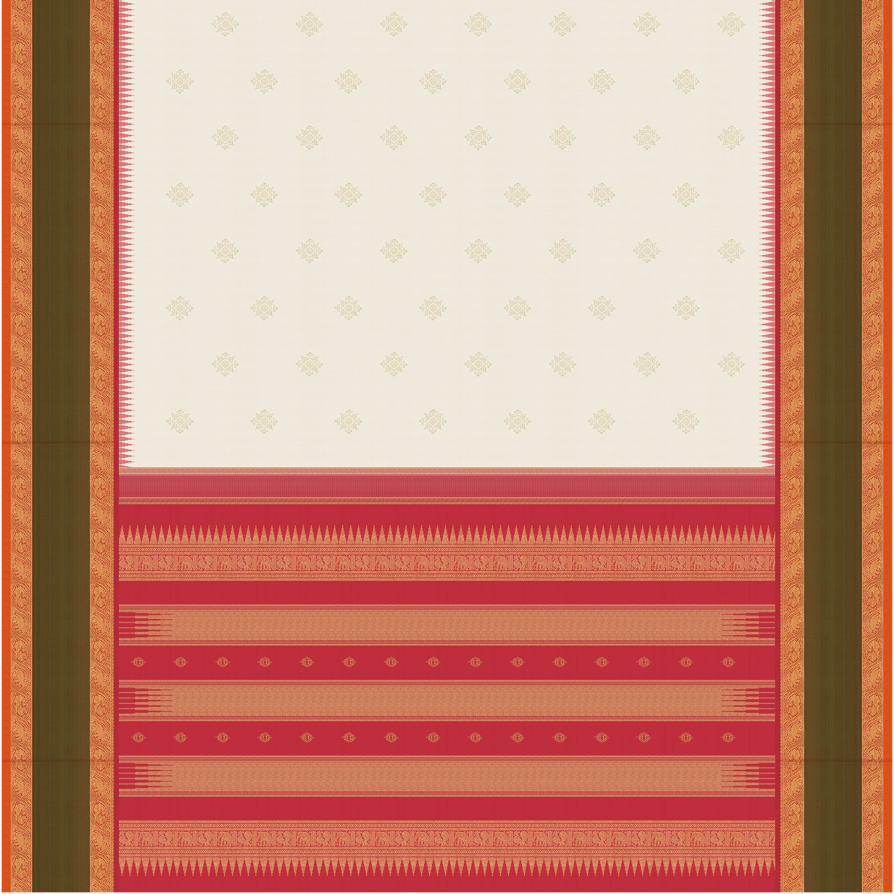 Kanakavalli Kanjivaram Silk Sari 25-110-HS001-04456 - Full View