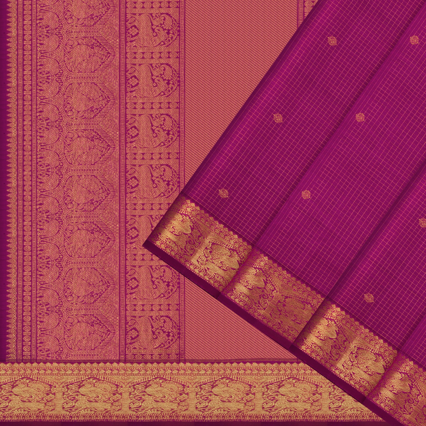 Kanakavalli Kanjivaram Silk Sari 25-110-HS001-04464 - Cover View