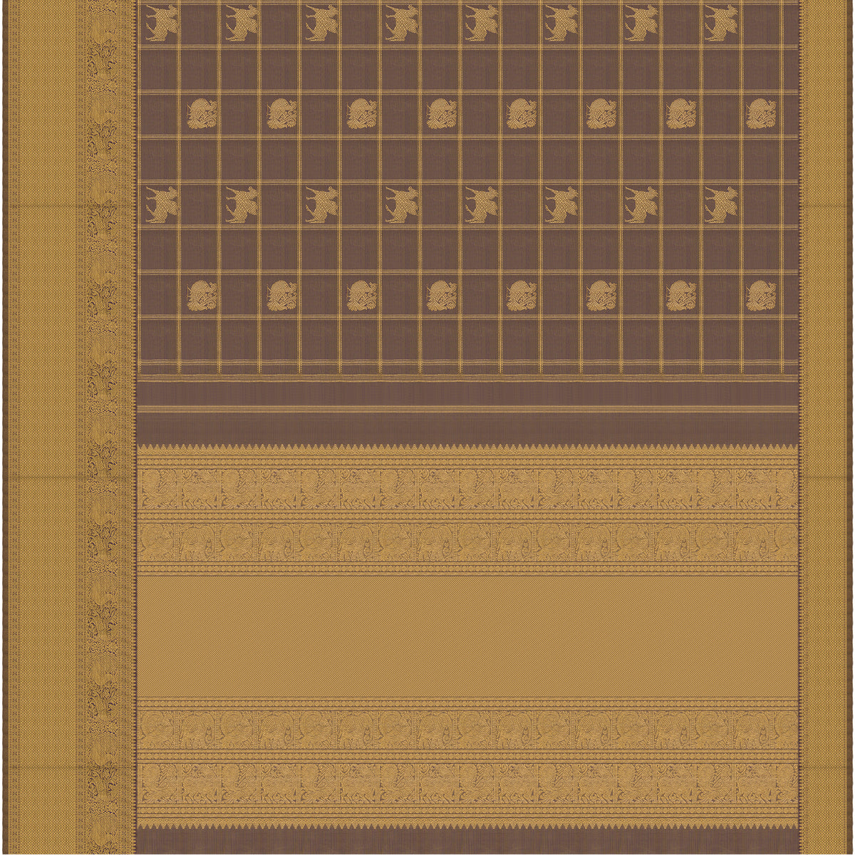Kanakavalli Kanjivaram Silk Sari 25-110-HS001-04467 - Full View