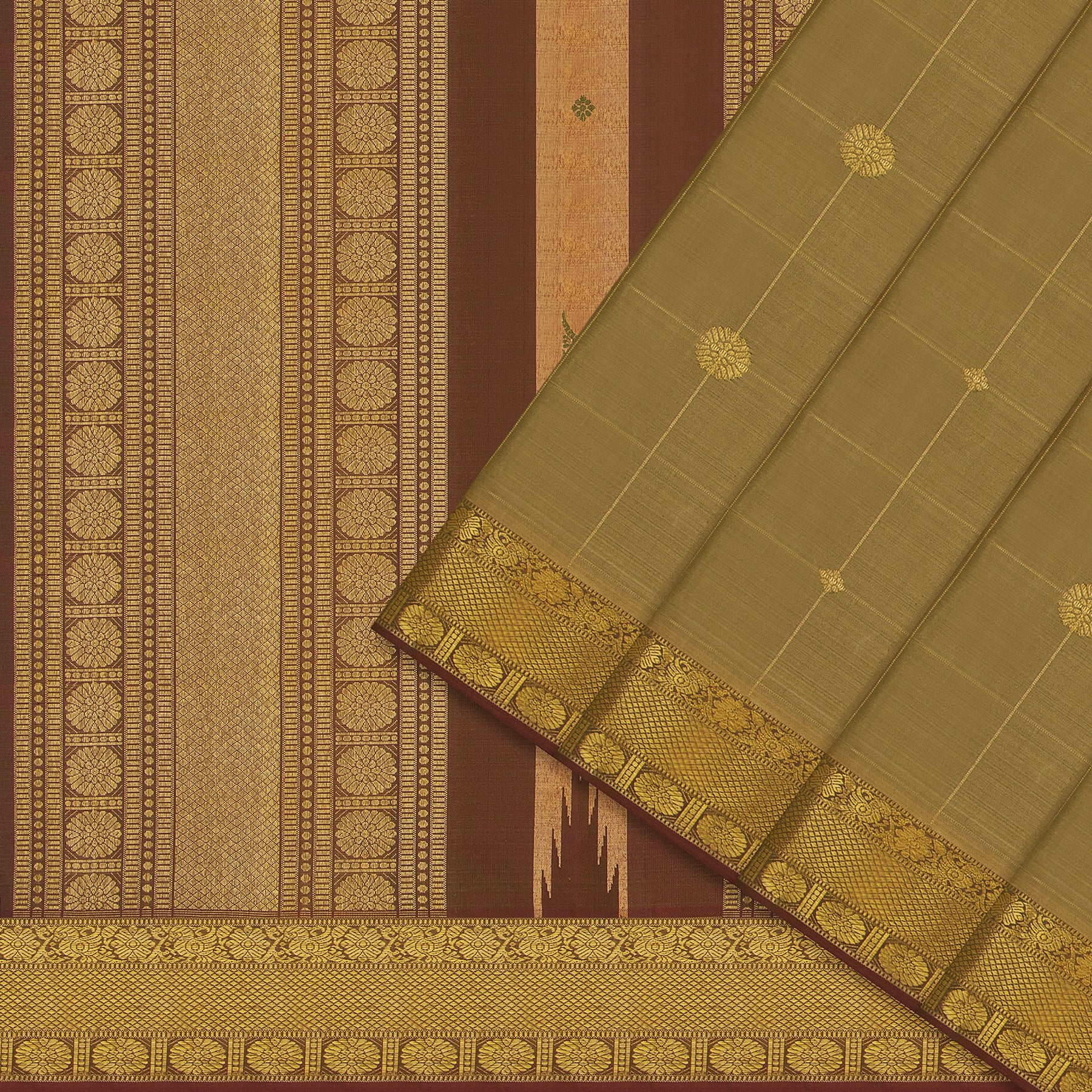 Kanakavalli Kanjivaram Silk Sari 25-110-HS001-04469 - Cover View