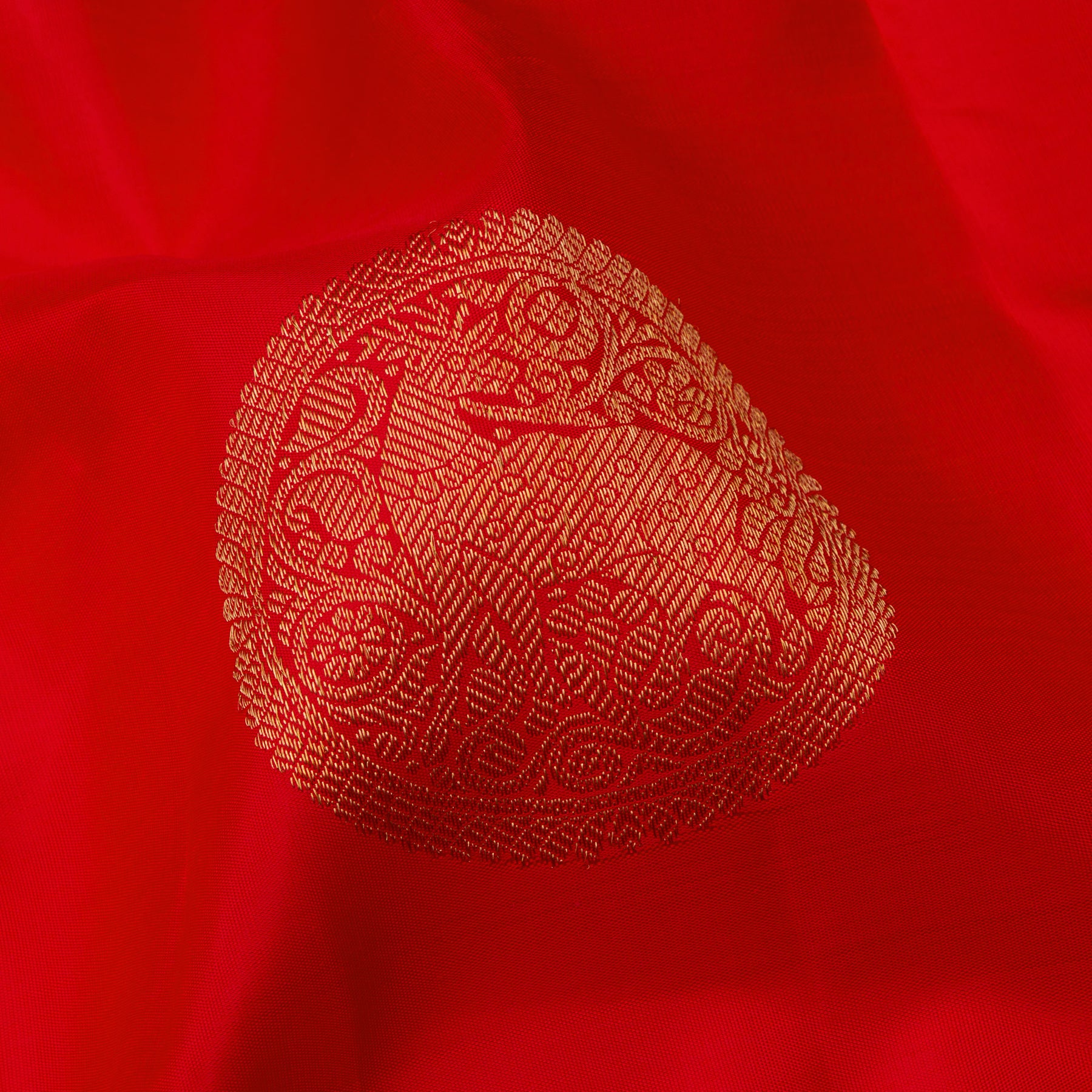 Kanakavalli Kanjivaram Silk Sari 25-110-HS001-04482 - Fabric View