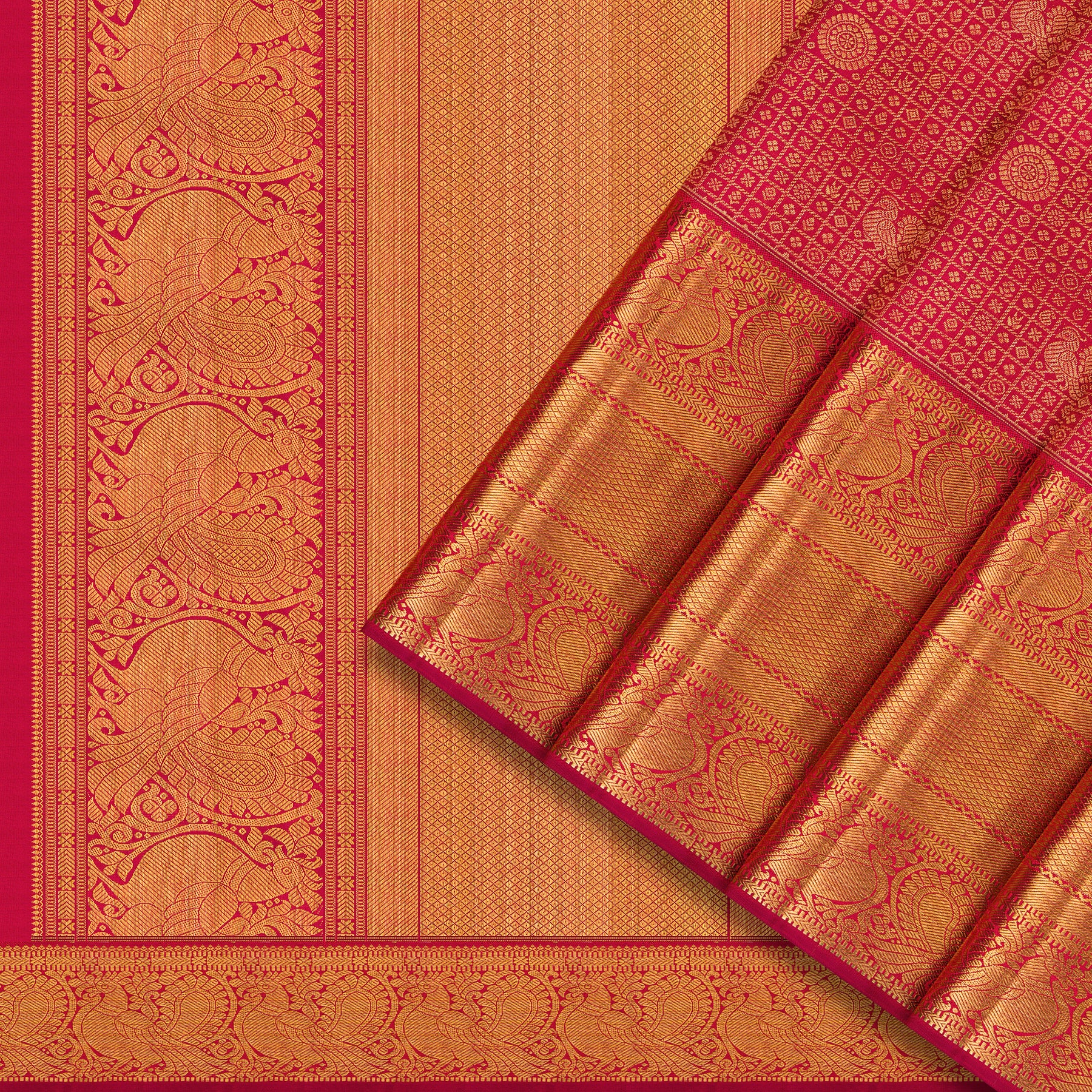 Kanakavalli Kanjivaram Silk Sari 25-110-HS001-05528 - Cover View