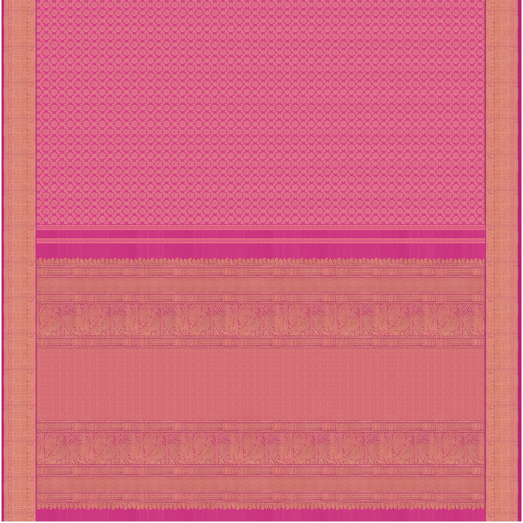 Kanakavalli Kanjivaram Silk Sari 25-110-HS001-05542 - Full View