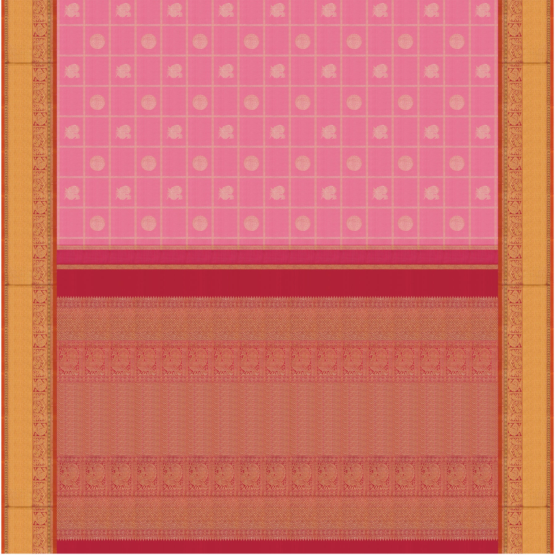 Kanakavalli Kanjivaram Silk Sari 25-110-HS001-05557 - Full View