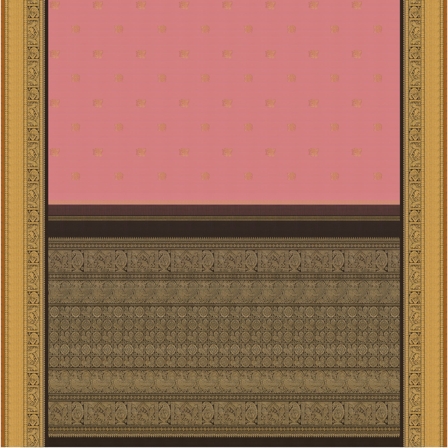 Kanakavalli Kanjivaram Silk Sari 25-110-HS001-05558 - Full View