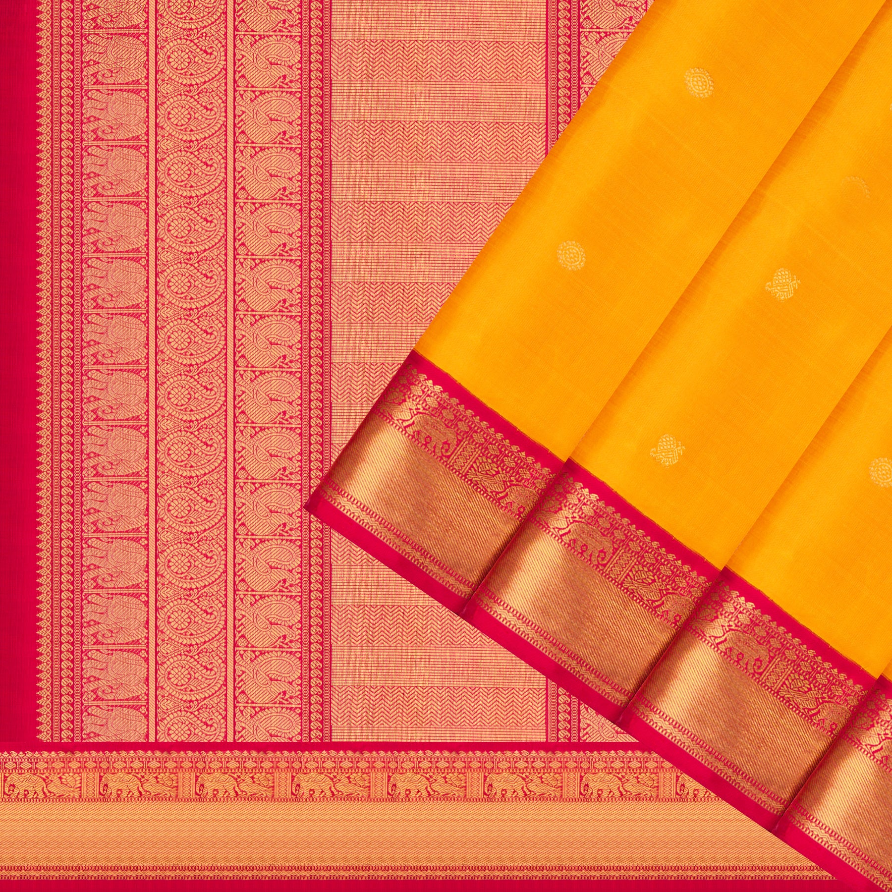 Kanakavalli Kanjivaram Silk Sari 25-110-HS001-05569 - Cover View