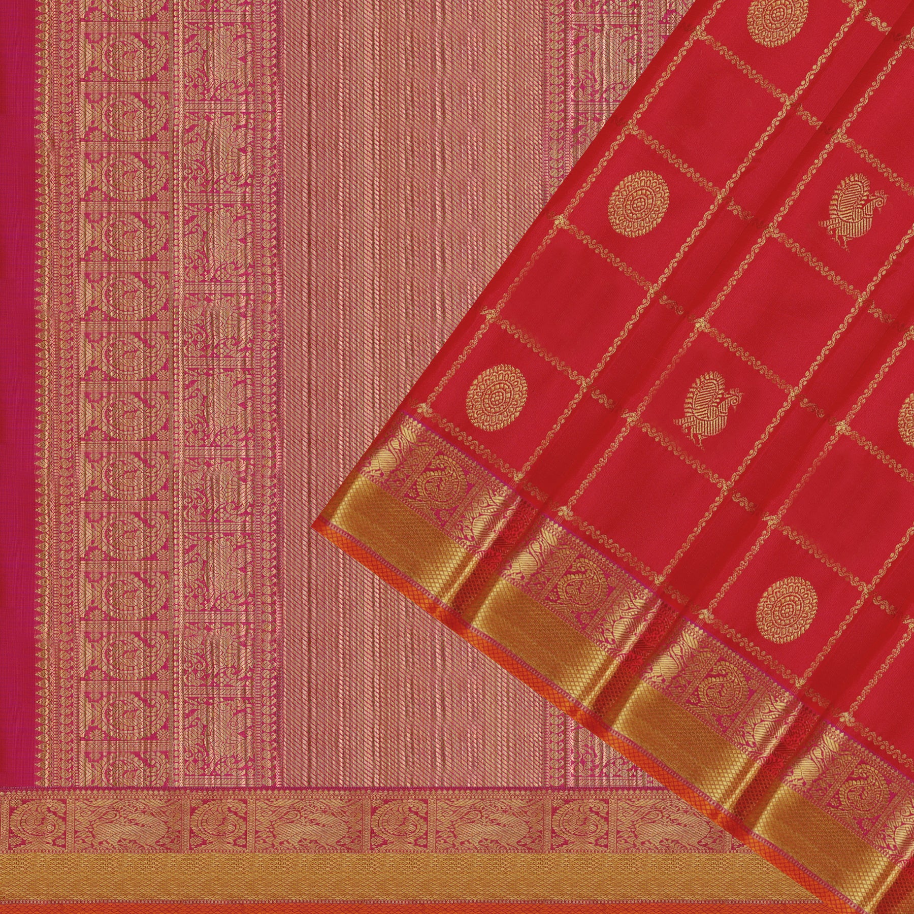 Kanakavalli Kanjivaram Silk Sari 25-110-HS001-05591 - Cover View