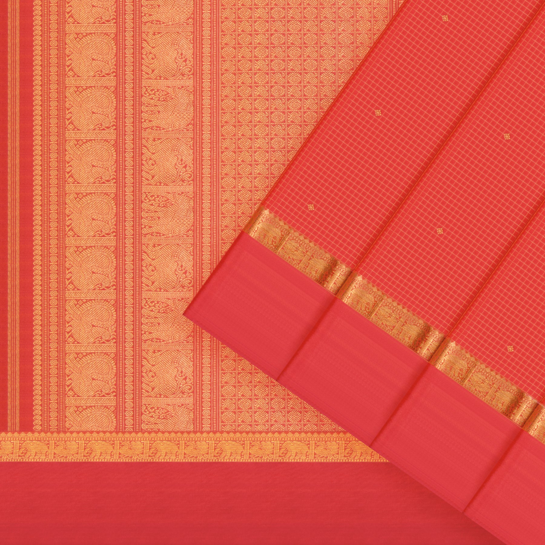 Kanakavalli Kanjivaram Silk Sari 25-110-HS001-05593 - Cover View