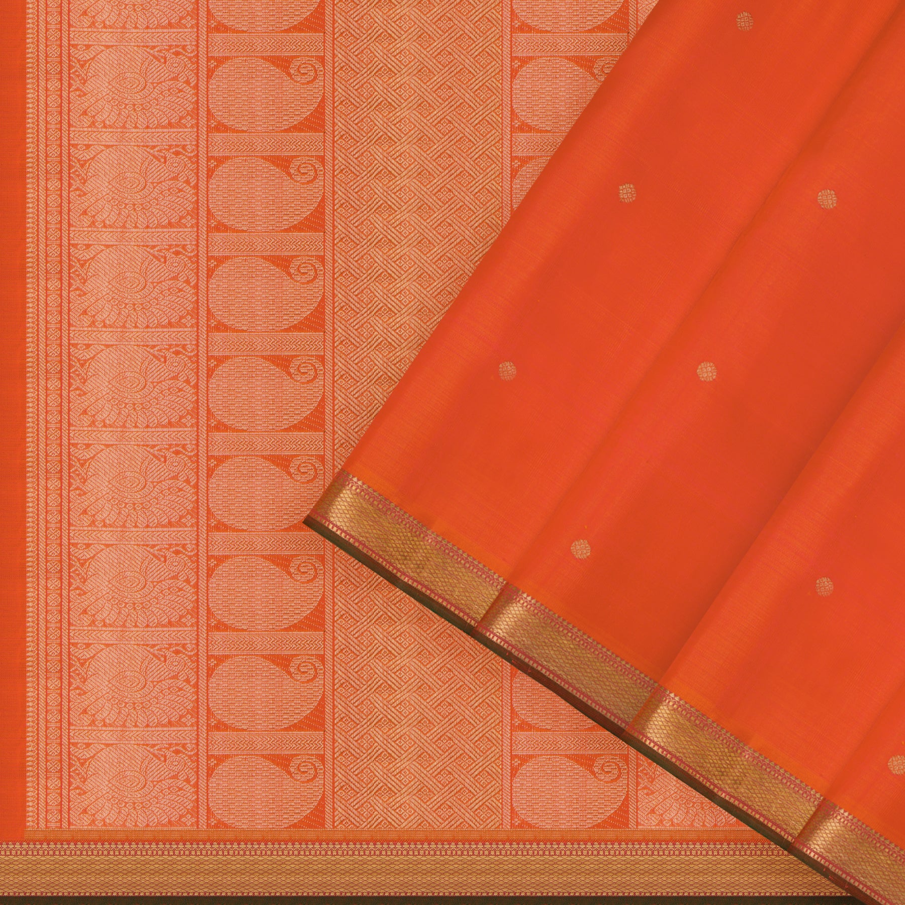 Kanakavalli Kanjivaram Silk Sari 25-110-HS001-05603 - Cover View