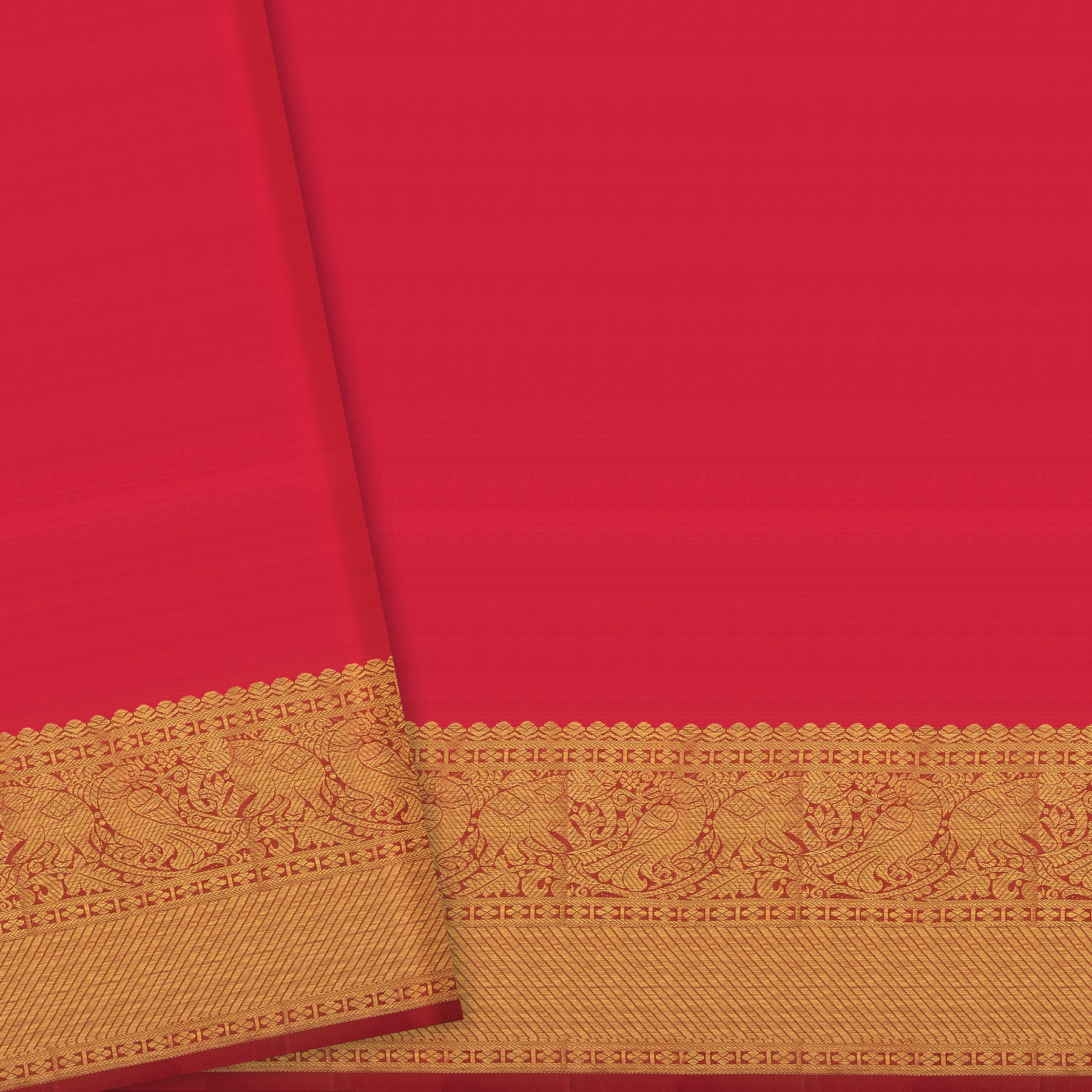Kanakavalli Kanjivaram Silk Sari 25-110-HS001-05627 - Blouse View