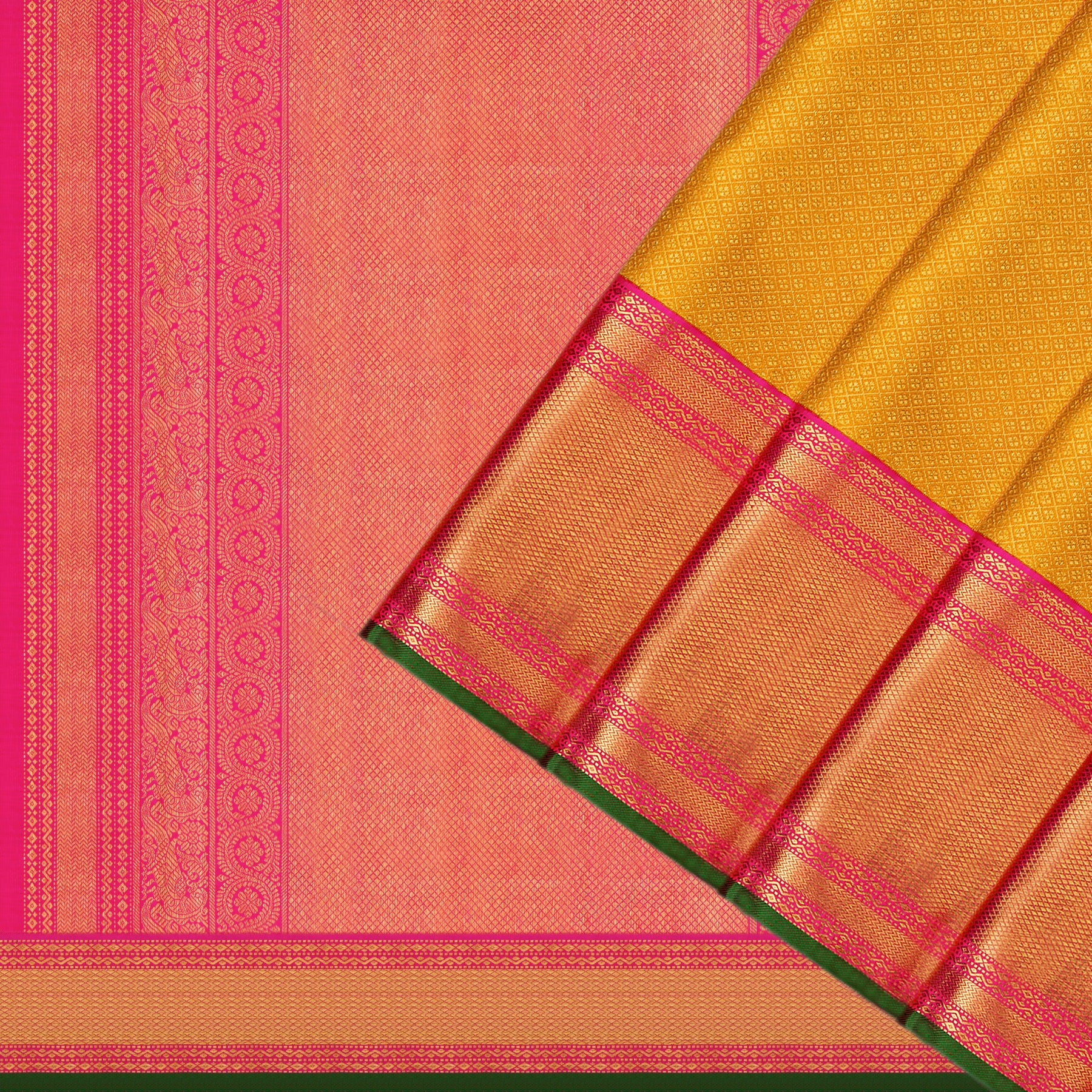 Kanakavalli Kanjivaram Silk Sari 25-110-HS001-05631 - Cover View