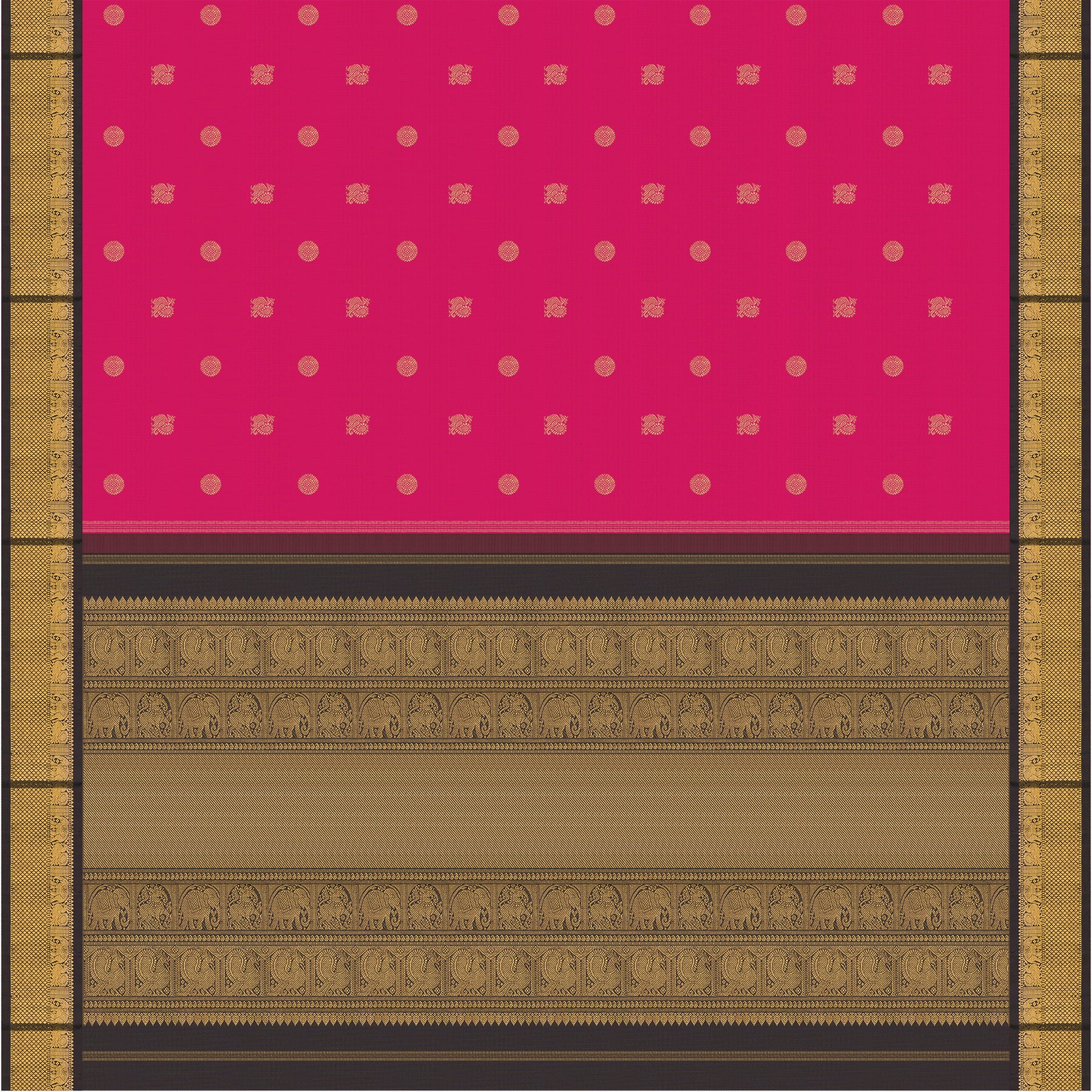 Kanakavalli Kanjivaram Silk Sari 25-110-HS001-06081 - Full View