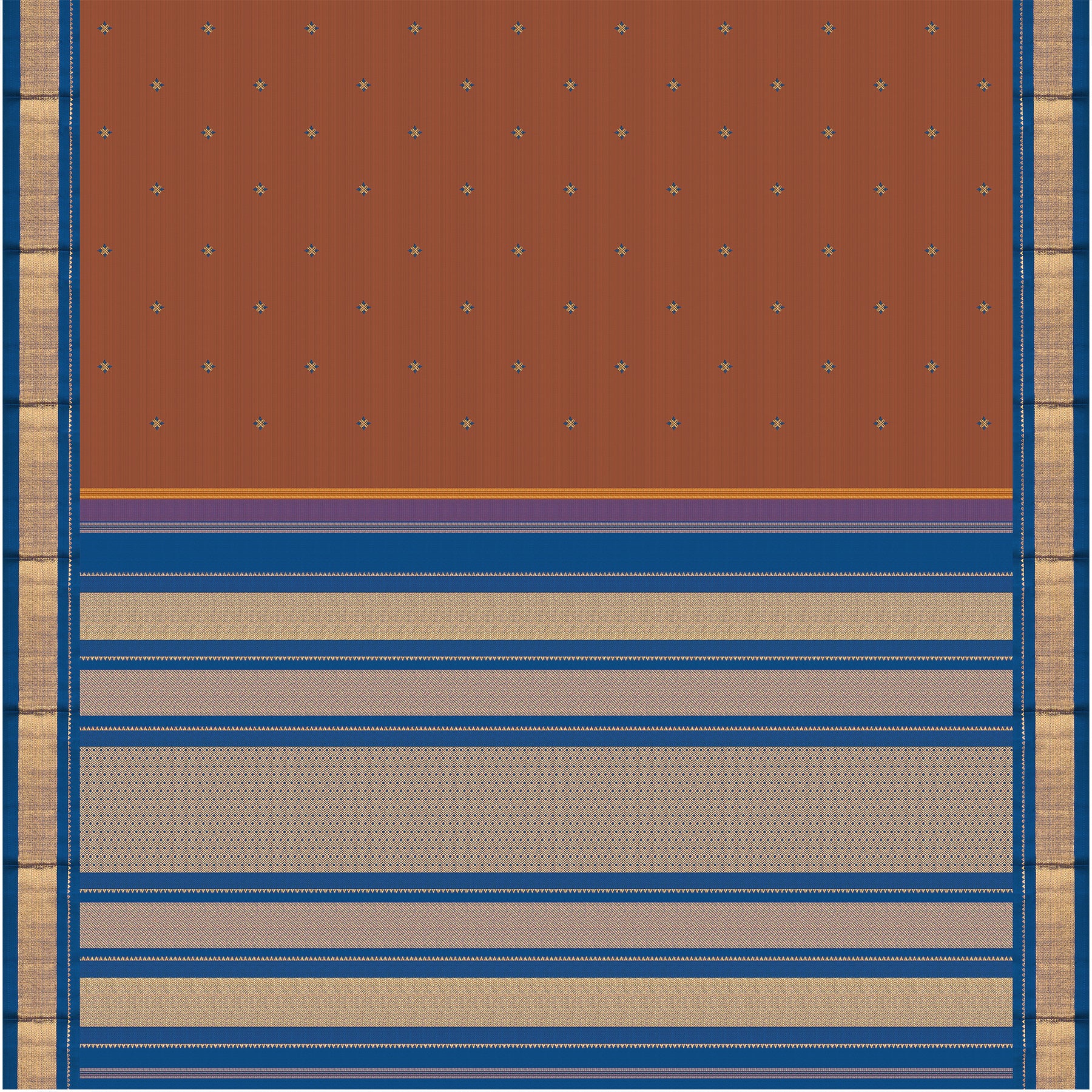 Kanakavalli Kanjivaram Silk Sari 25-110-HS001-06086 - Full View