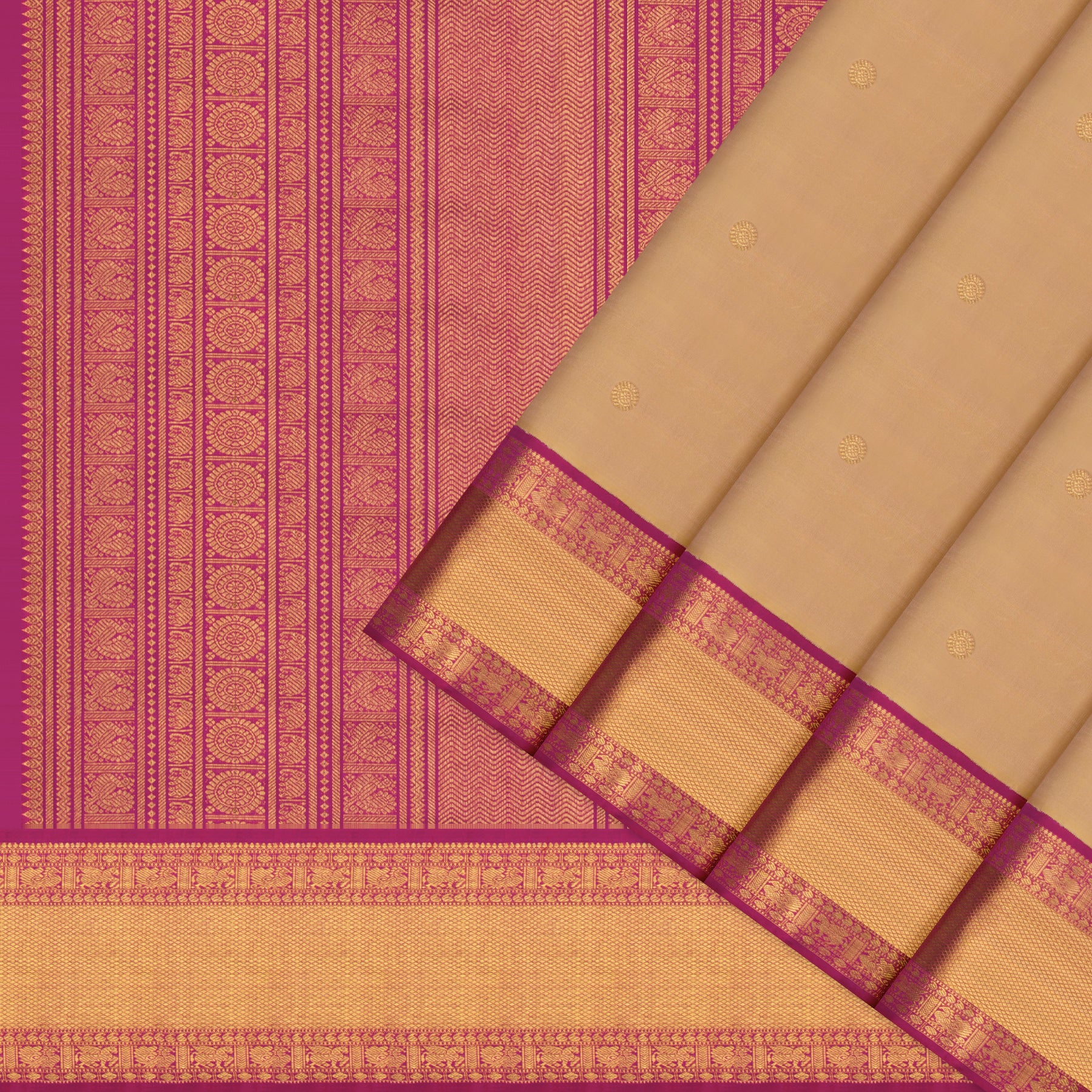 Kanakavalli Kanjivaram Silk Sari 25-110-HS001-06115 - Cover View