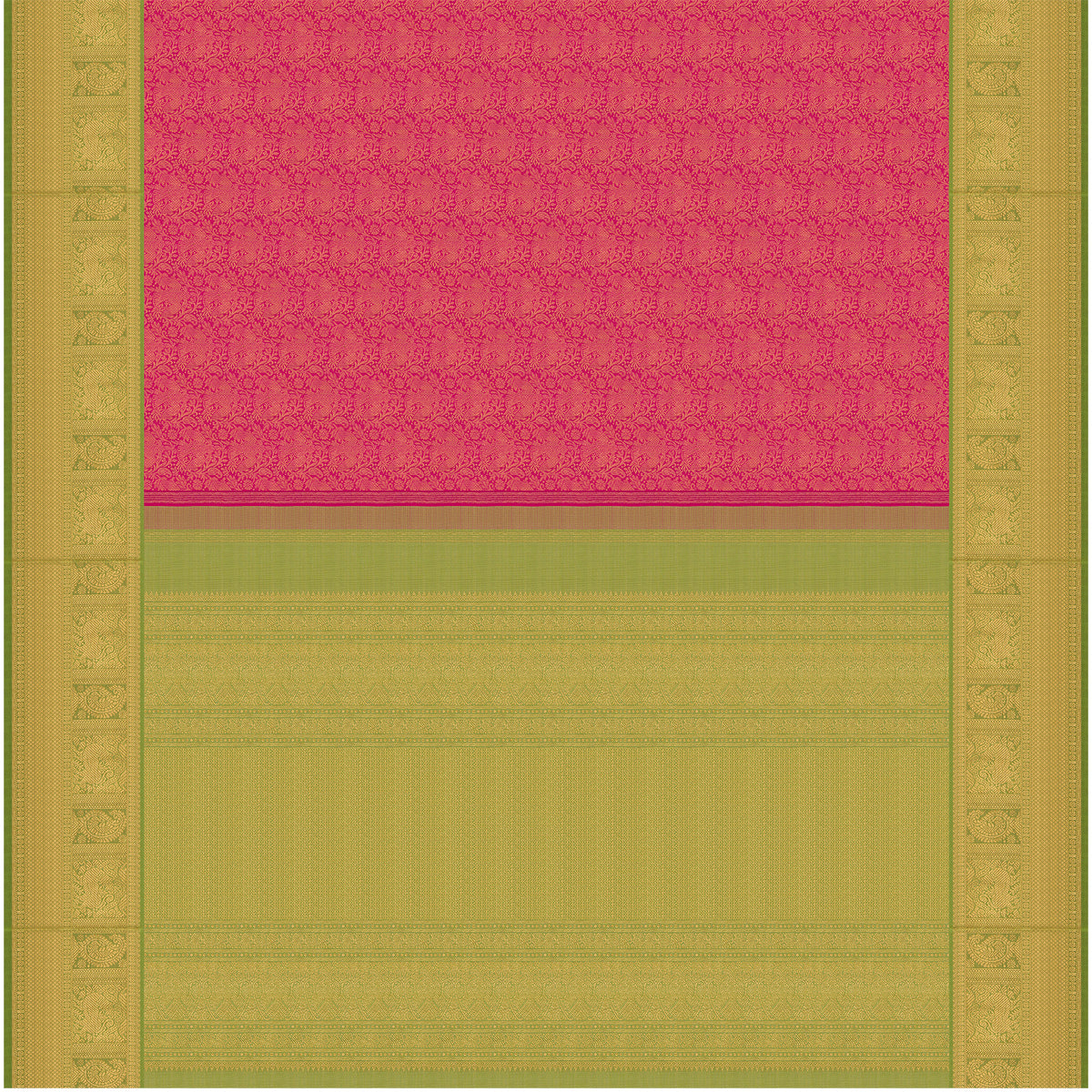 Kanakavalli Kanjivaram Silk Sari 25-110-HS001-06136 - Full View