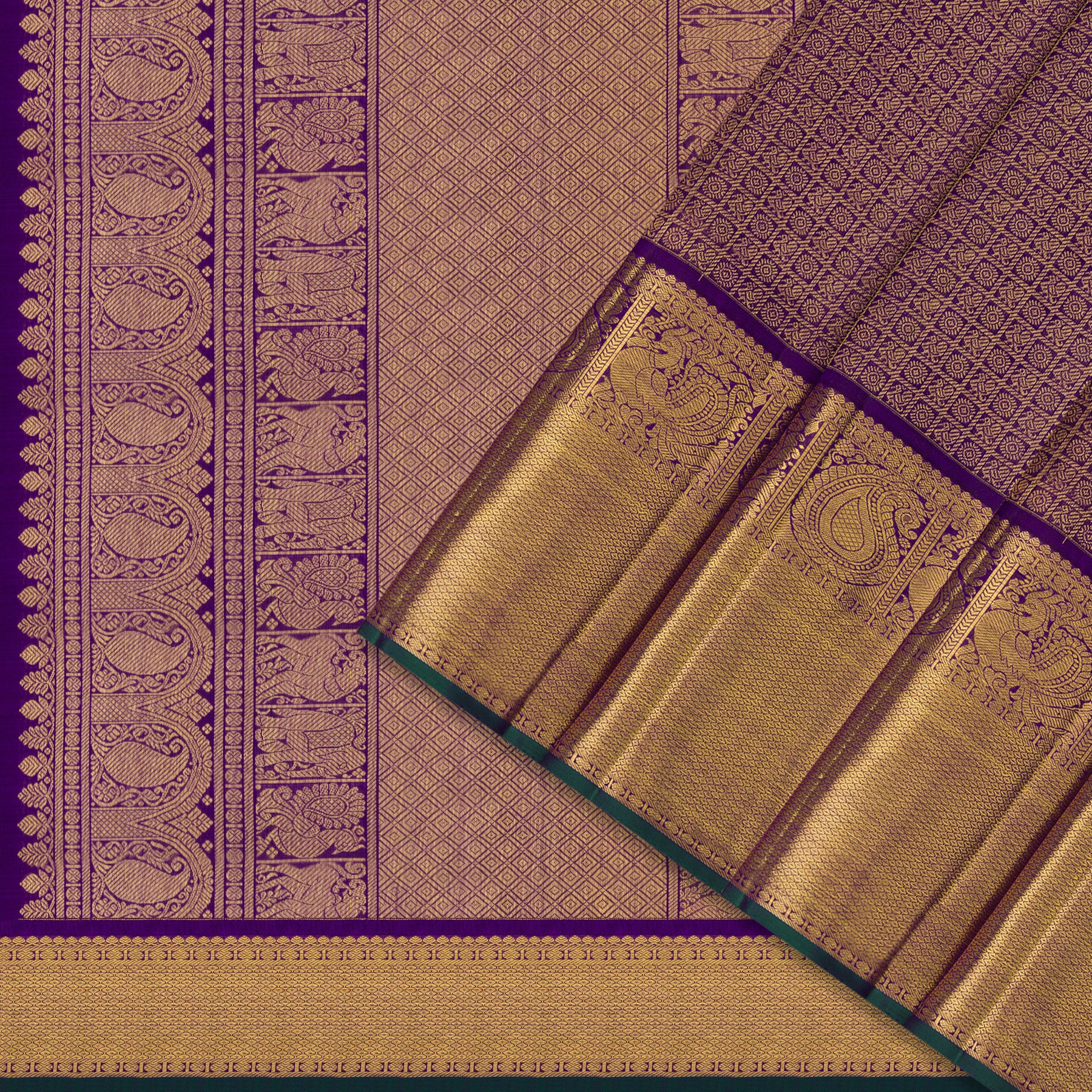 Kanakavalli Kanjivaram Silk Sari 25-110-HS001-06139 - Cover View