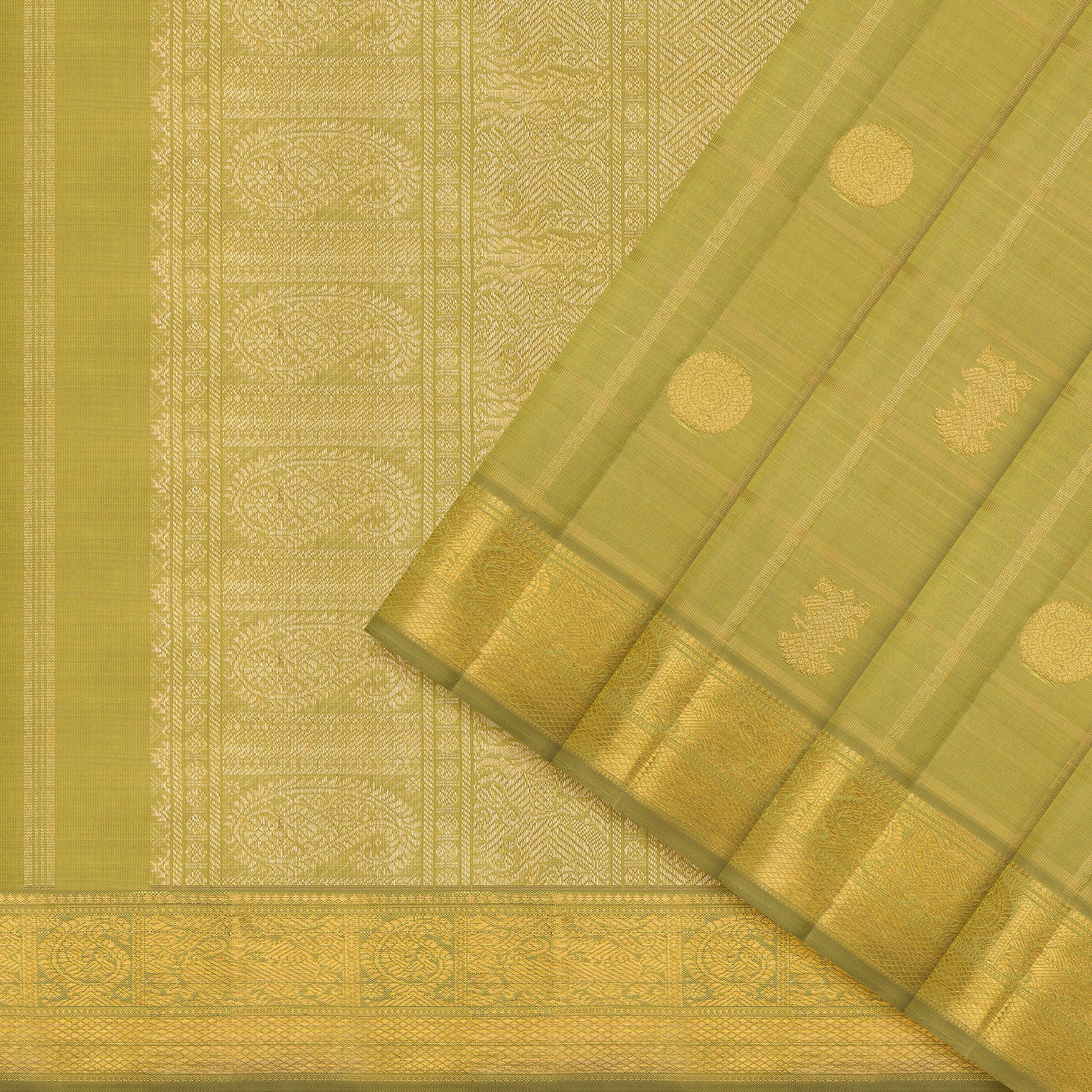 Kanakavalli Kanjivaram Silk Sari 25-110-HS001-06177 - Cover View