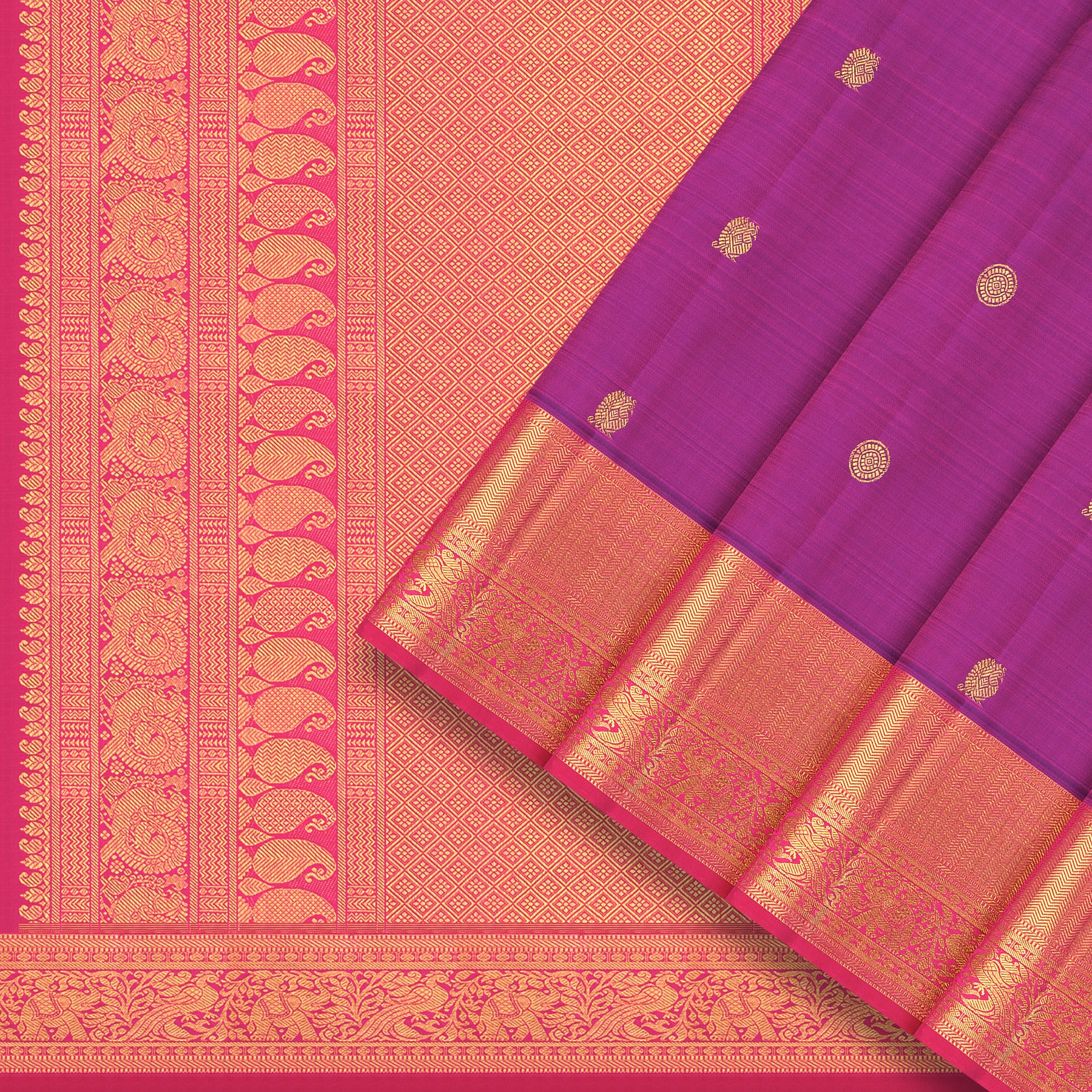 Kanakavalli Kanjivaram Silk Sari 25-110-HS001-06194 - Cover View