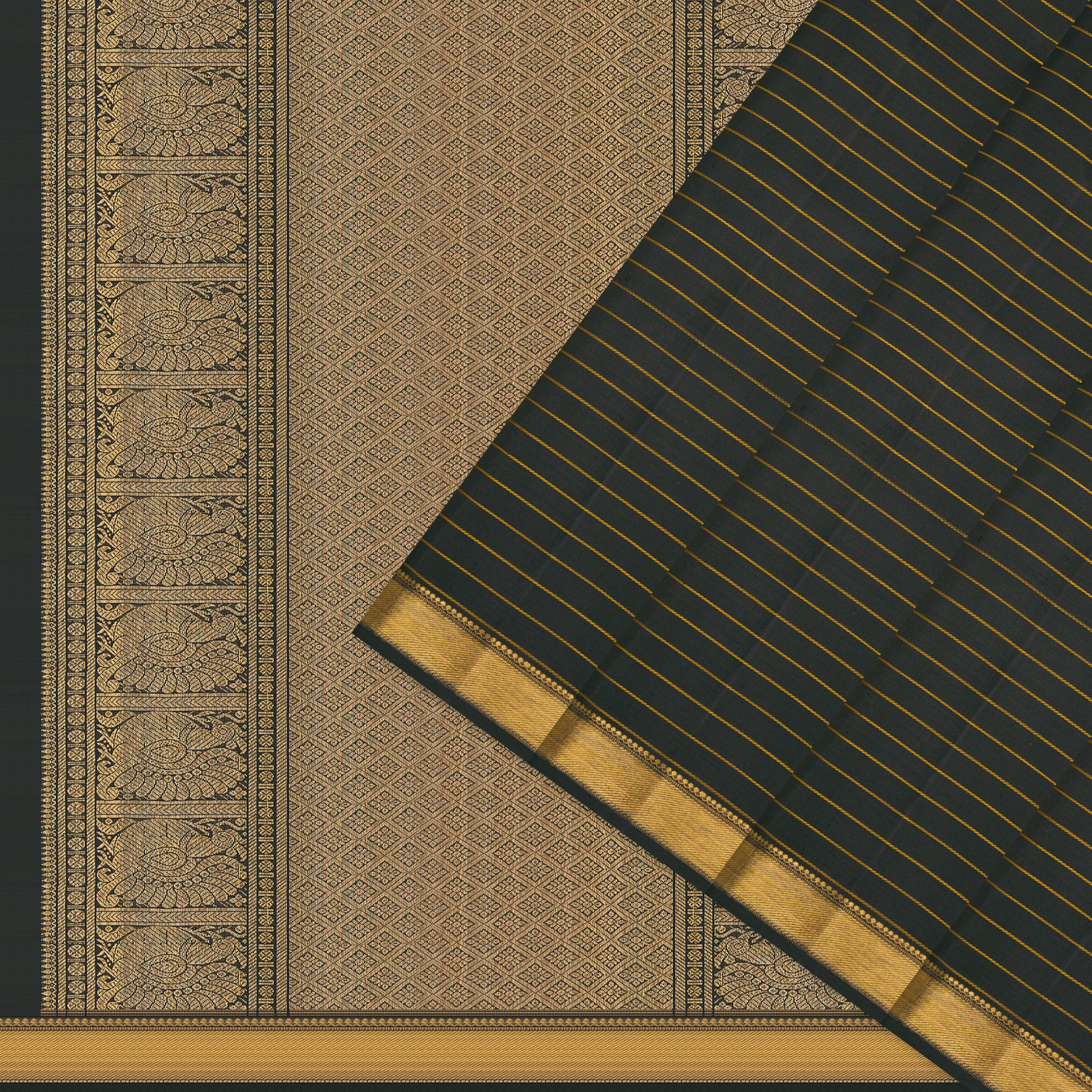 Kanakavalli Kanjivaram Silk Sari 25-110-HS001-06208 - Cover View