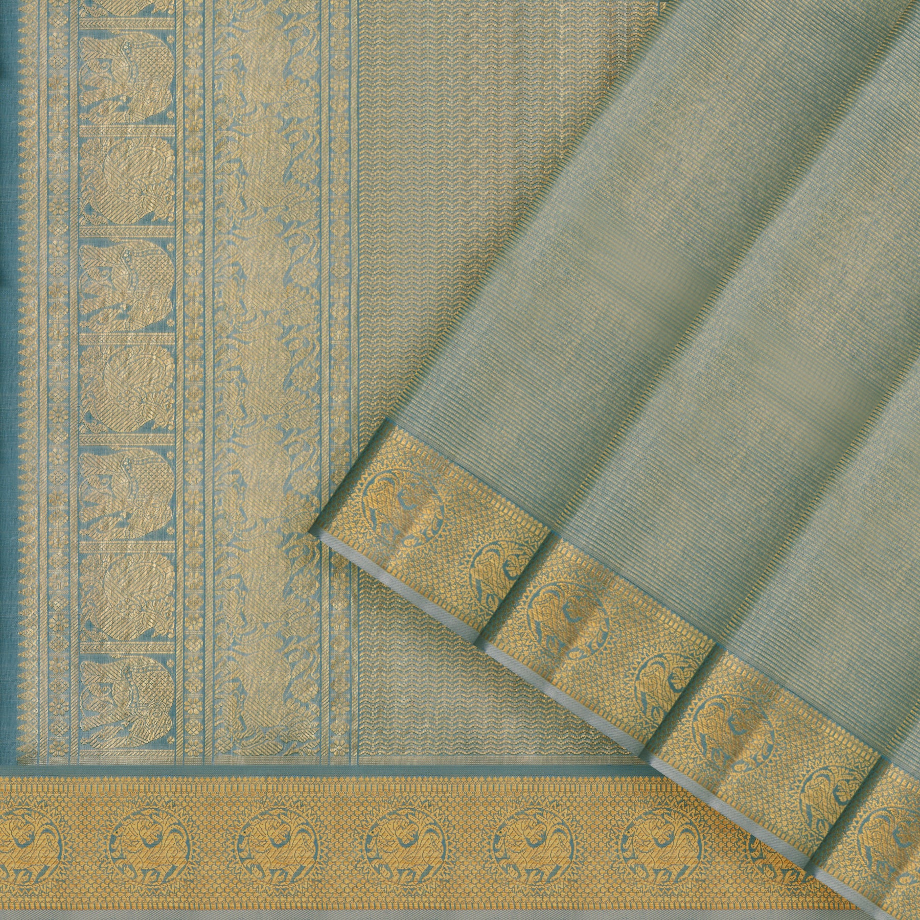 Kanakavalli Kanjivaram Silk Sari 25-110-HS001-06222 - Cover View