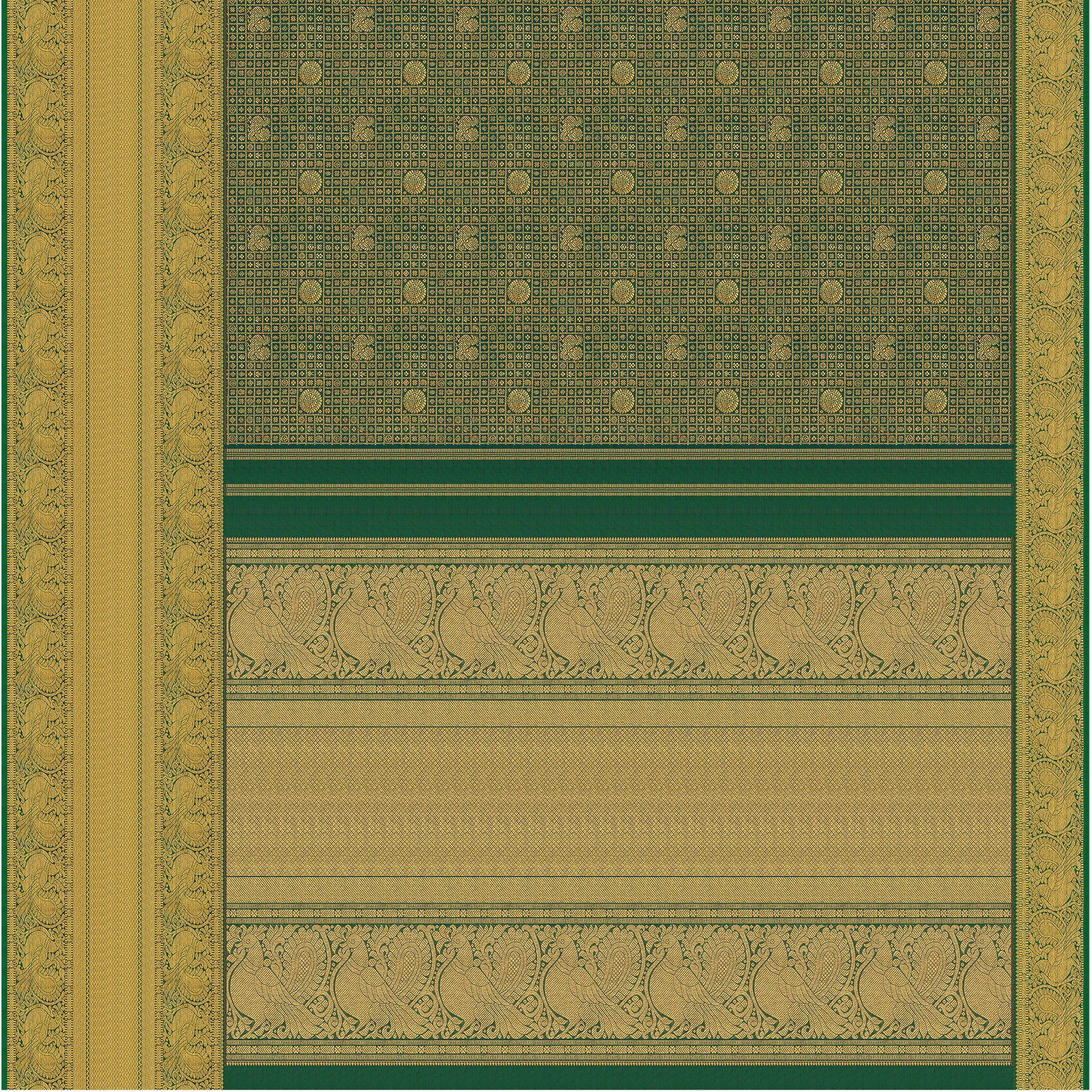 Kanakavalli Kanjivaram Silk Sari 25-110-HS001-06238 - Full View