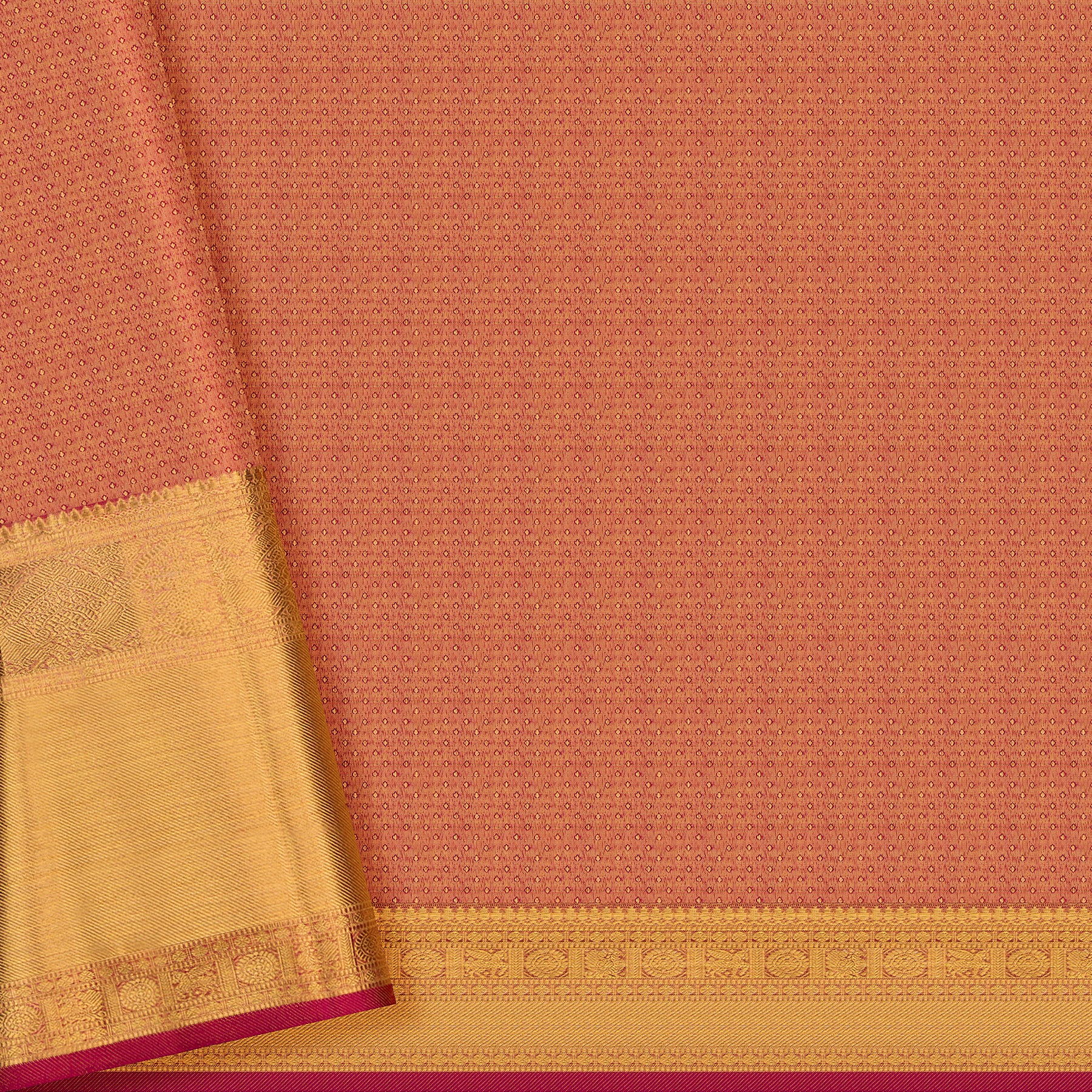 Kanakavalli Kanjivaram Silk Sari 25-110-HS001-06255 - Blouse View