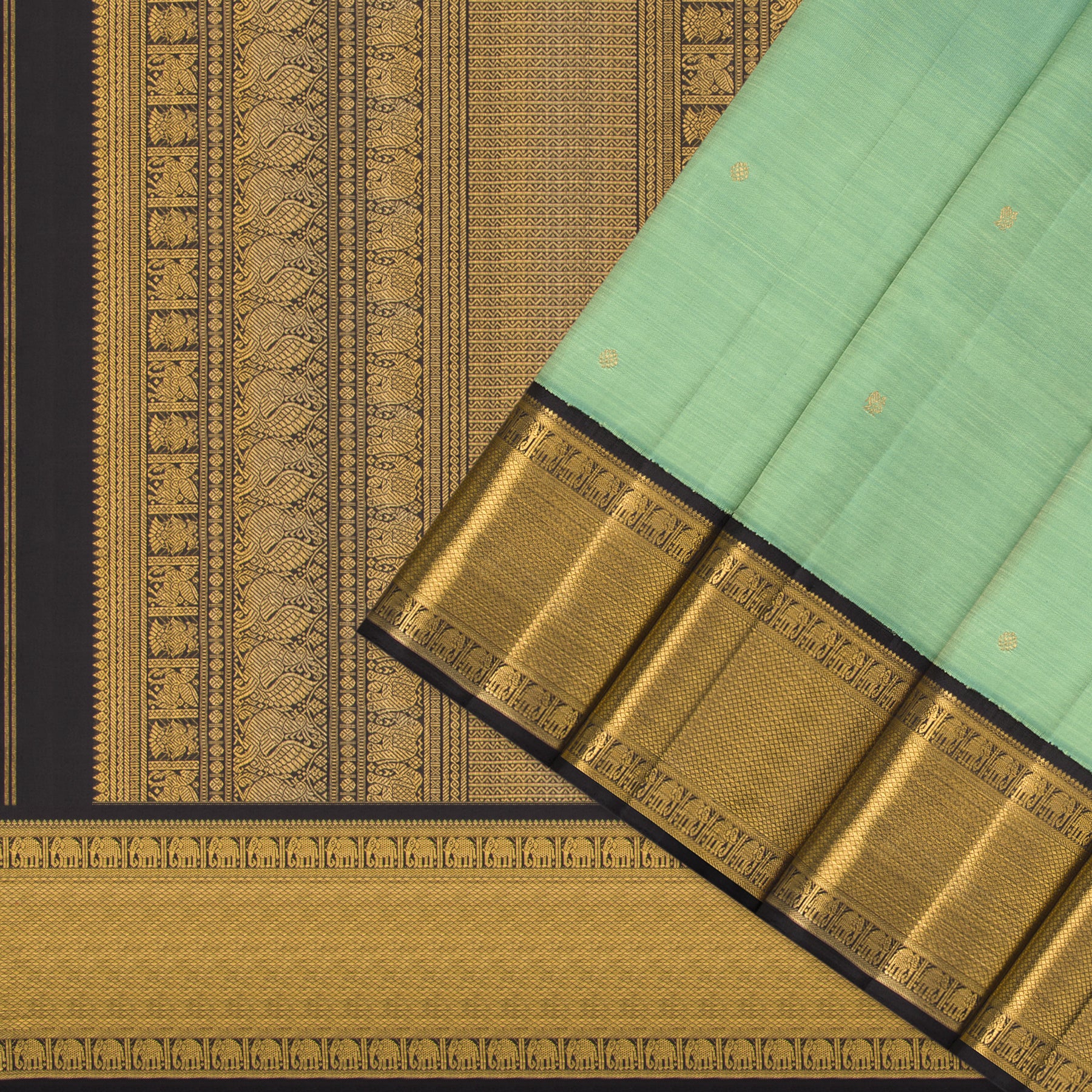 Kanakavalli Kanjivaram Silk Sari 25-110-HS001-06261 - Cover View