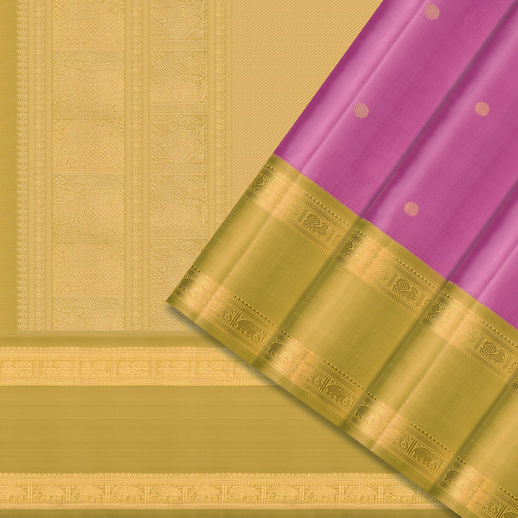Kanakavalli Kanjivaram Silk Sari 25-110-HS001-06264 - Cover View