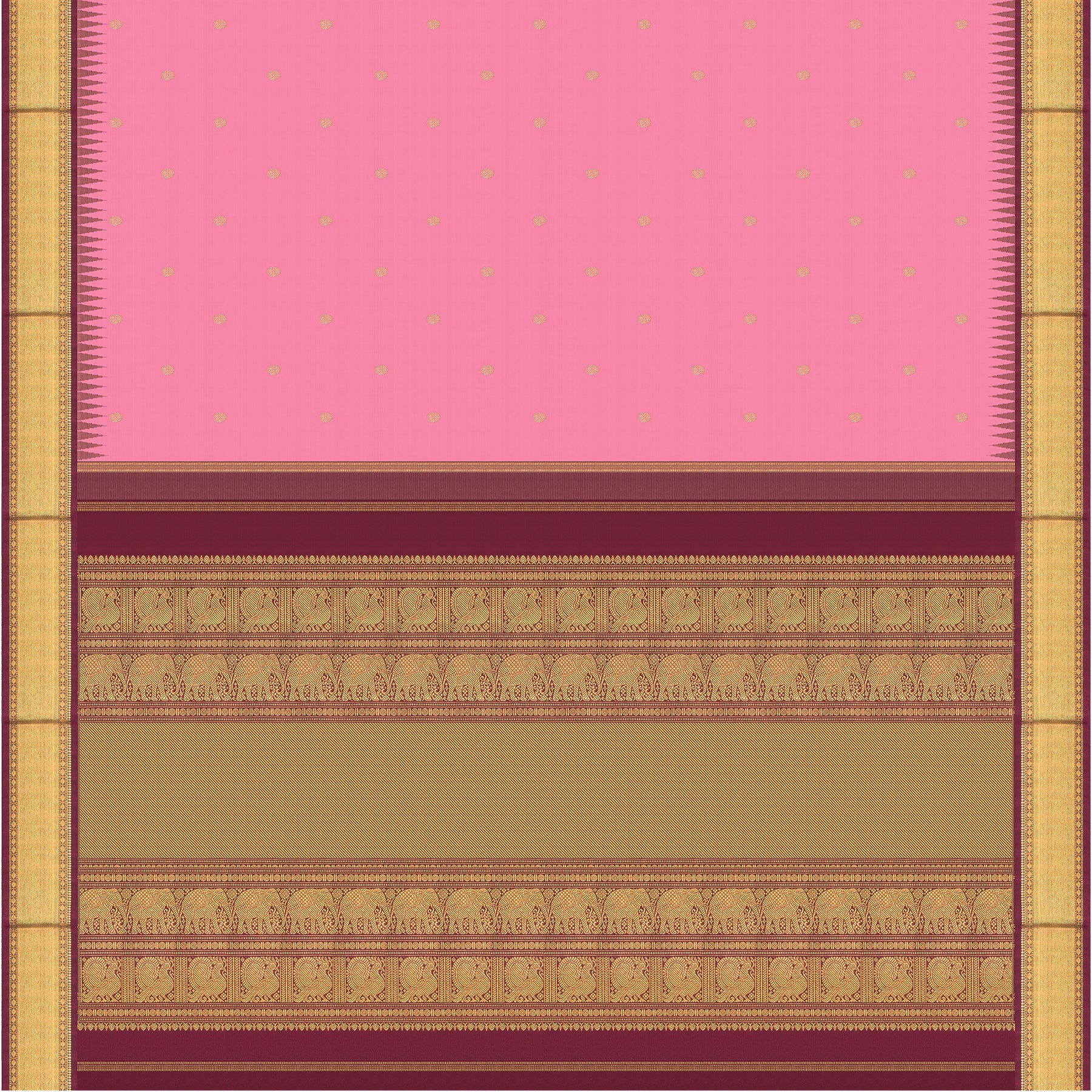 Kanakavalli Kanjivaram Silk Sari 25-110-HS001-06269 - Full View