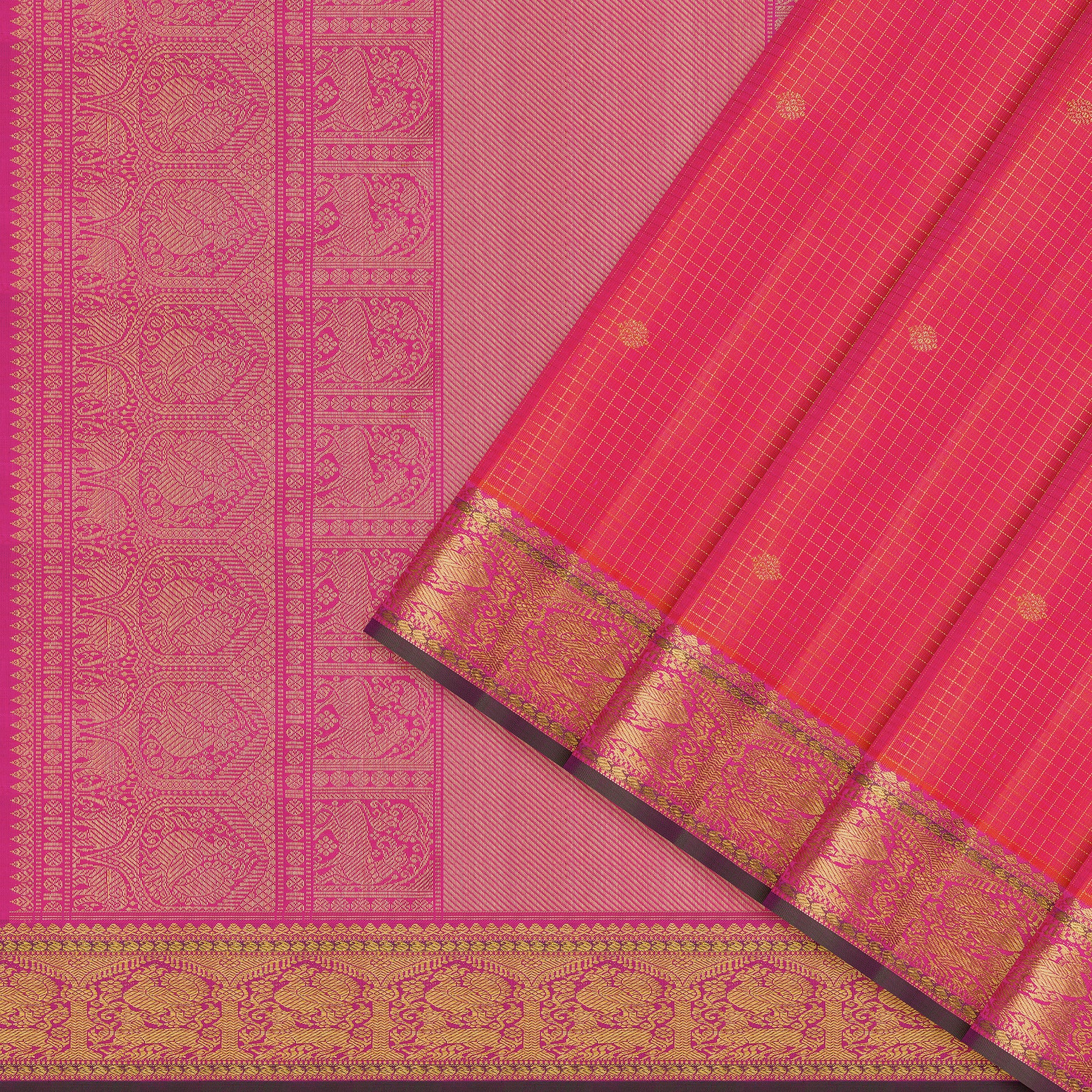 Kanakavalli Kanjivaram Silk Sari 25-110-HS001-06278 - Cover View
