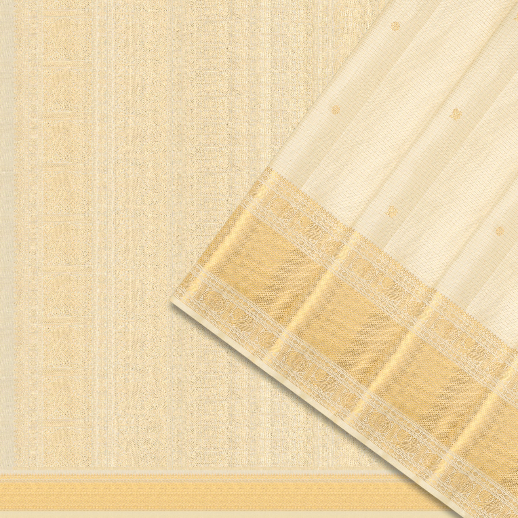 Kanakavalli Kanjivaram Silk Sari 25-110-HS001-06290 - Cover View