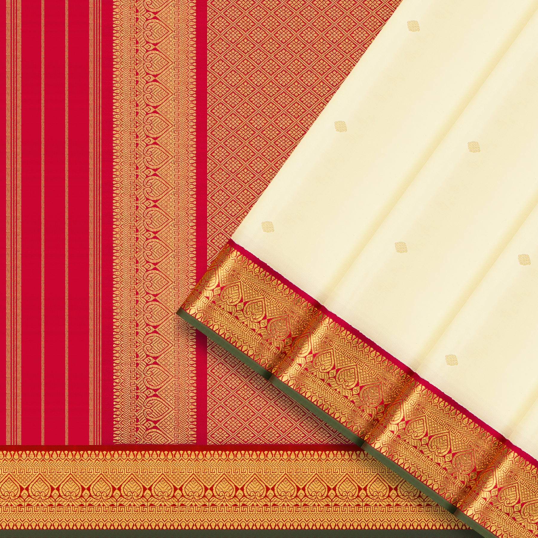 Kanakavalli Kanjivaram Silk Sari 25-110-HS001-06304 - Cover View