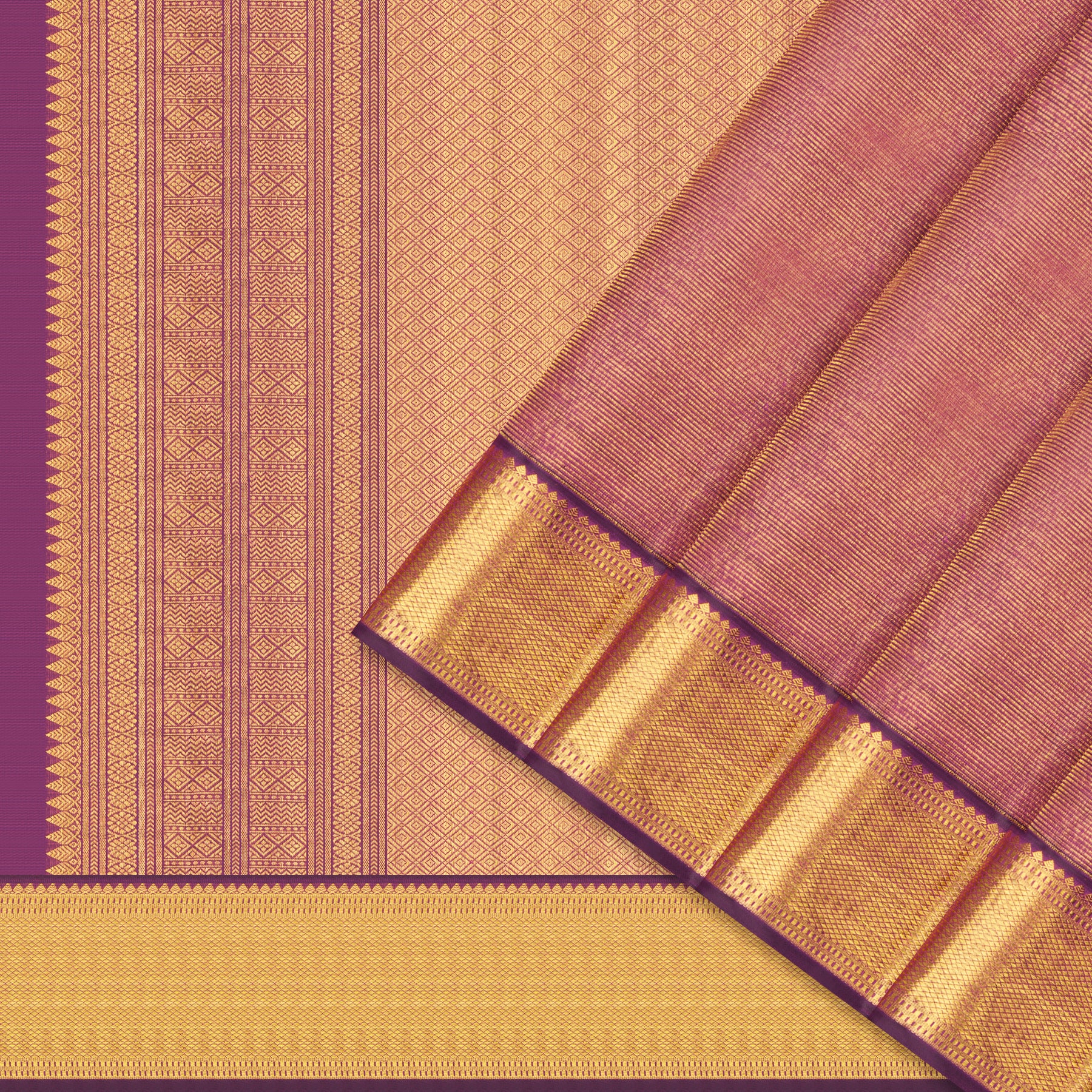 Kanakavalli Kanjivaram Silk Sari 25-110-HS001-07477 - Cover View