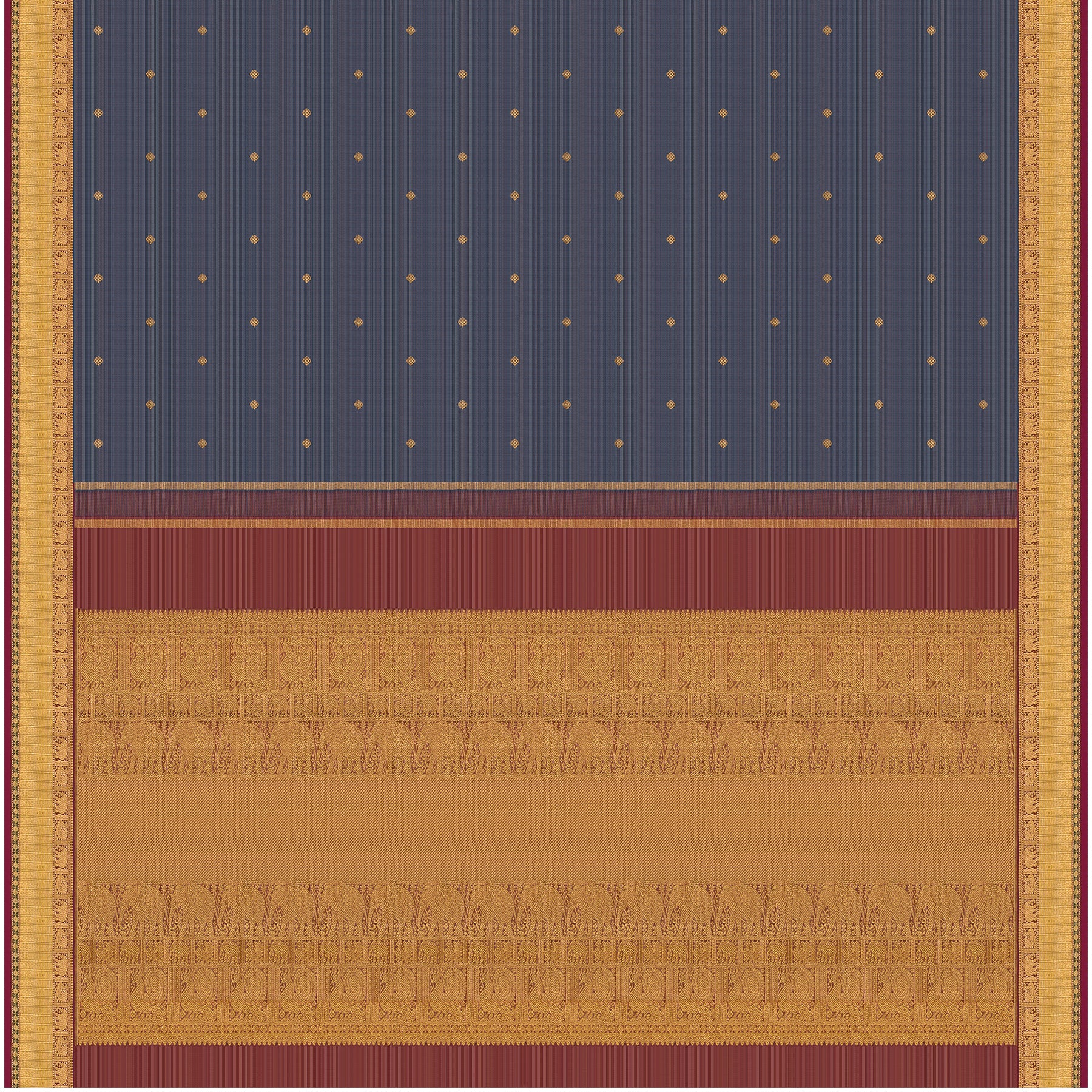 Kanakavalli Kanjivaram Silk Sari 25-110-HS001-07512 - Full View