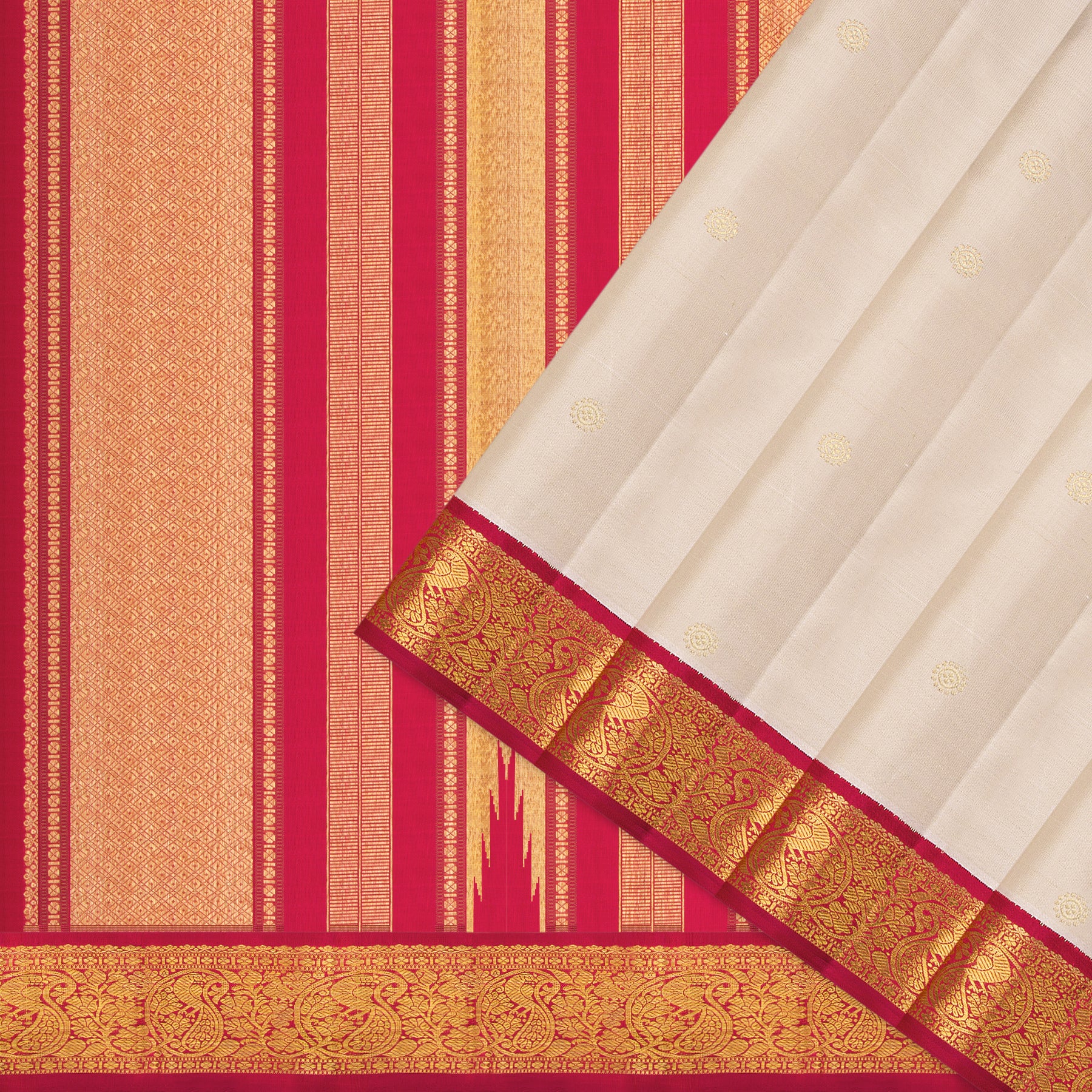 Kanakavalli Kanjivaram Silk Sari 25-110-HS001-07540 - Cover View
