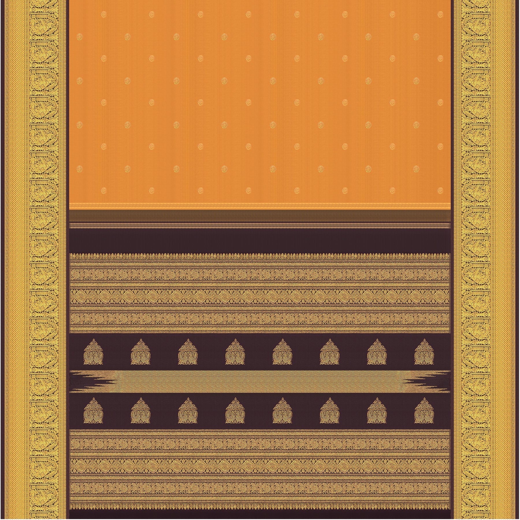 Kanakavalli Kanjivaram Silk Sari 25-110-HS001-07541 - Full View