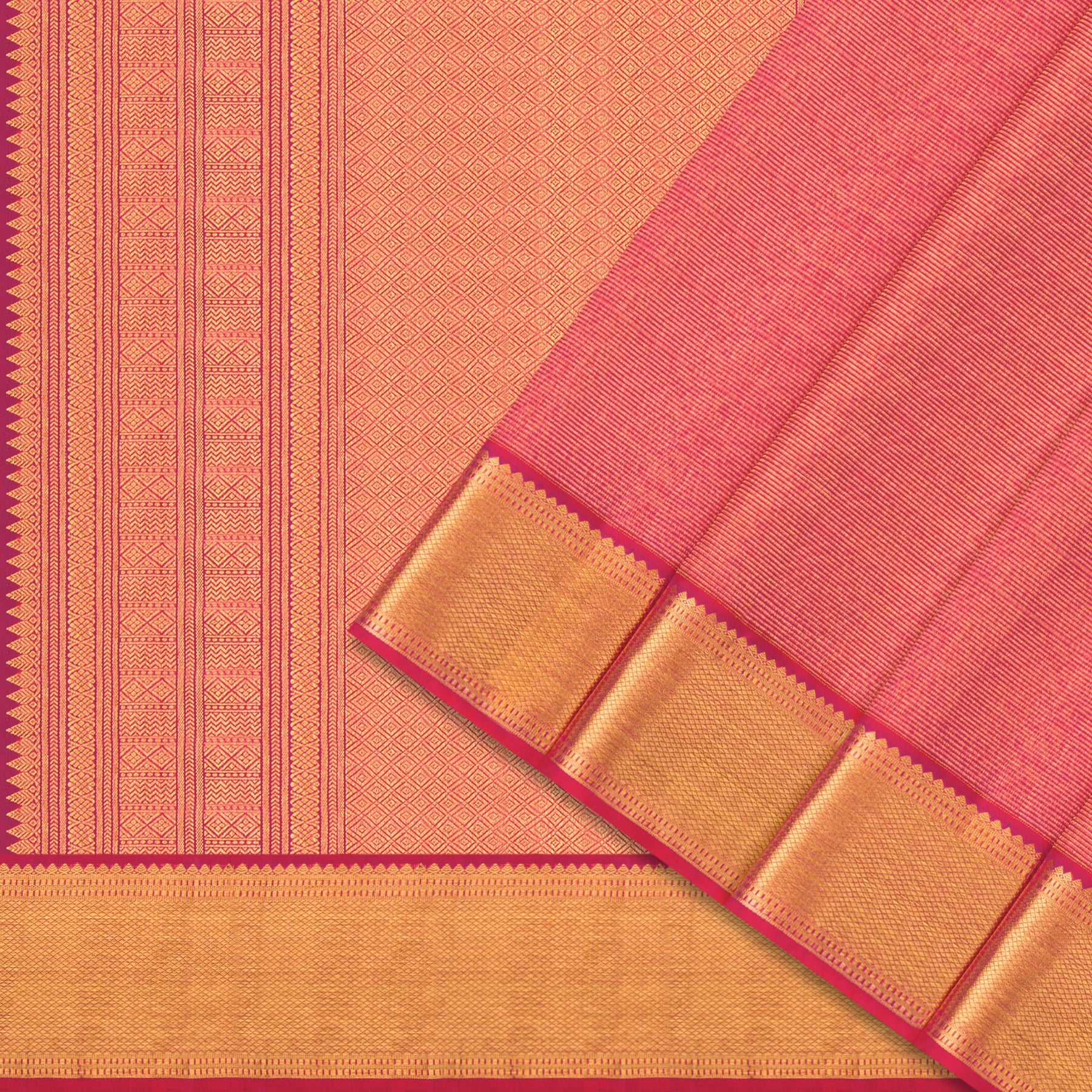 Kanakavalli Kanjivaram Silk Sari 25-110-HS001-08090 - Cover View