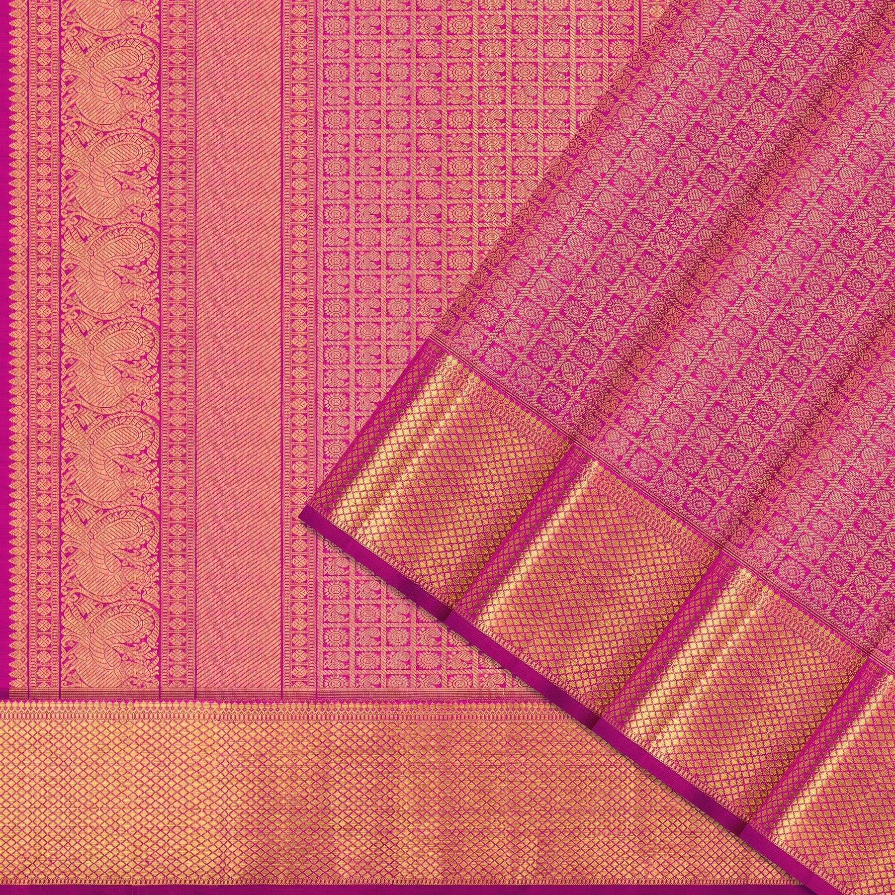 Kanakavalli Kanjivaram Silk Sari 25-110-HS001-08106 - Cover View