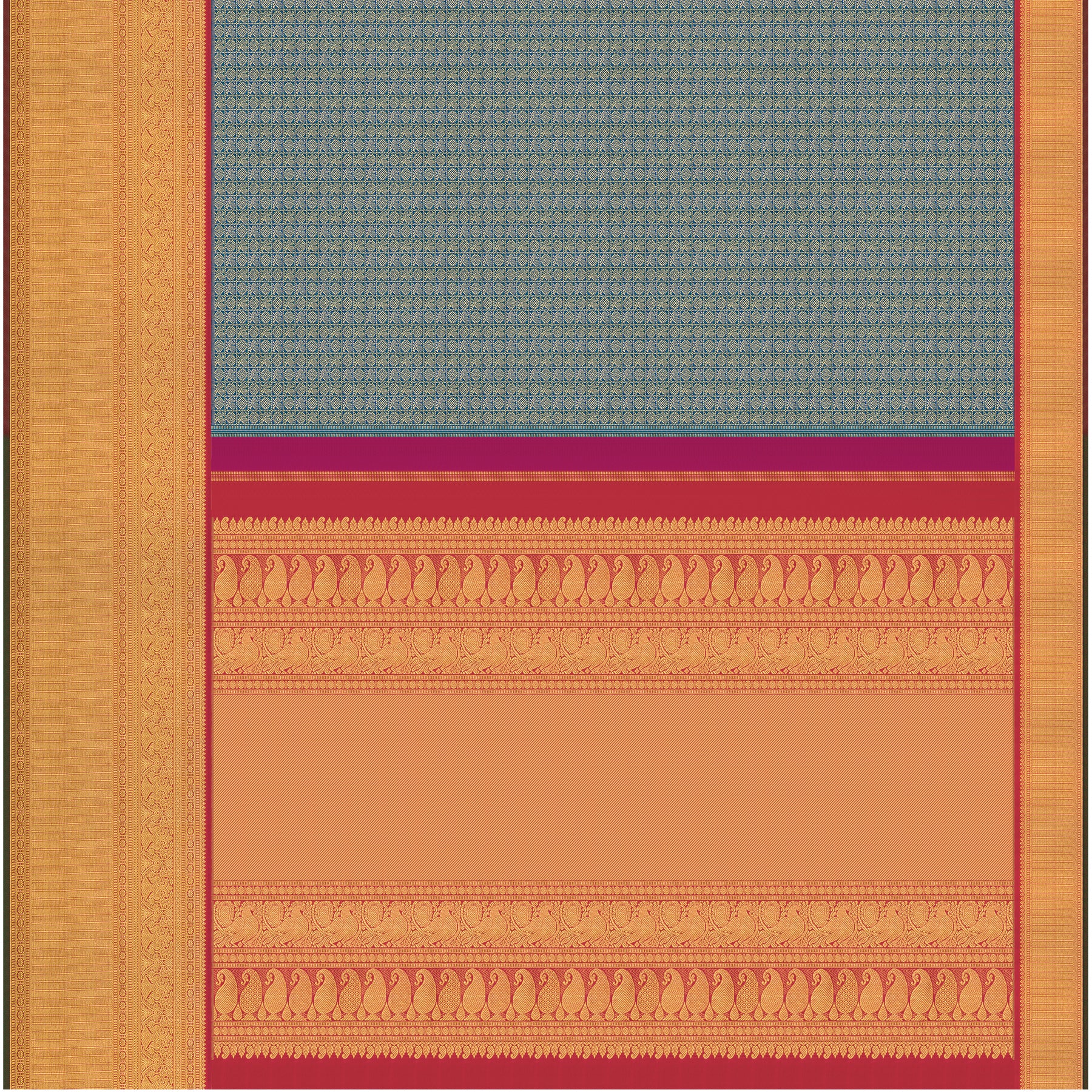 Kanakavalli Kanjivaram Silk Sari 25-110-HS001-08112 - Full View
