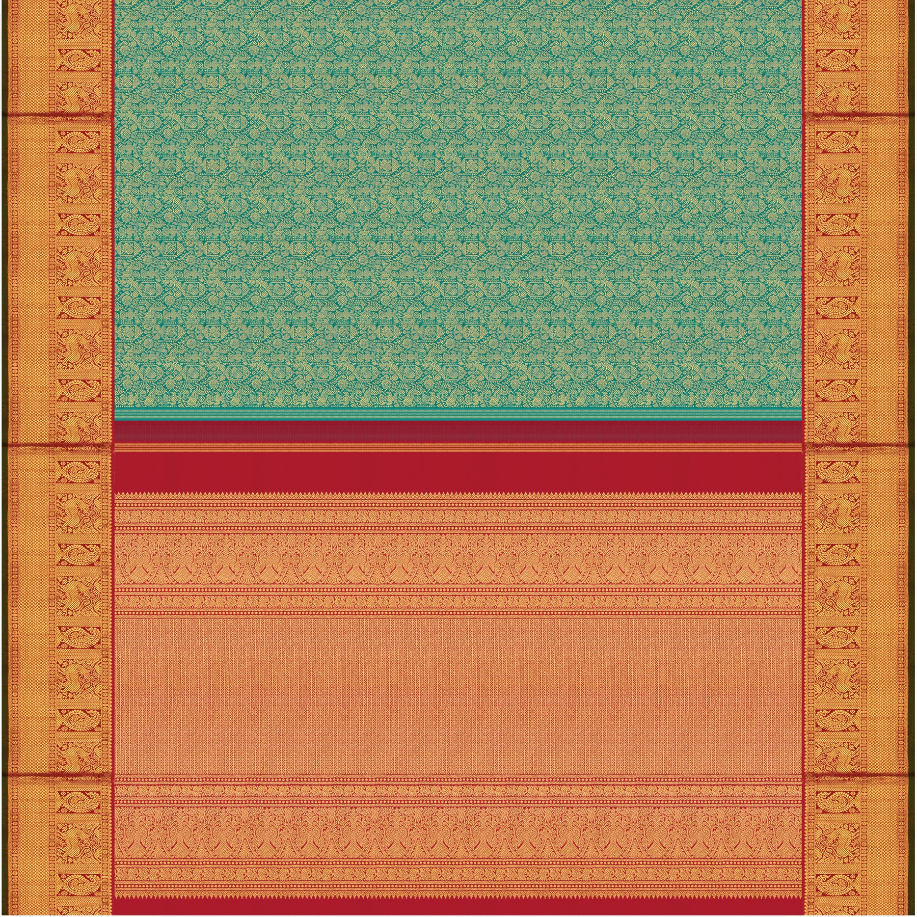 Kanakavalli Kanjivaram Silk Sari 25-110-HS001-08114 - Full View