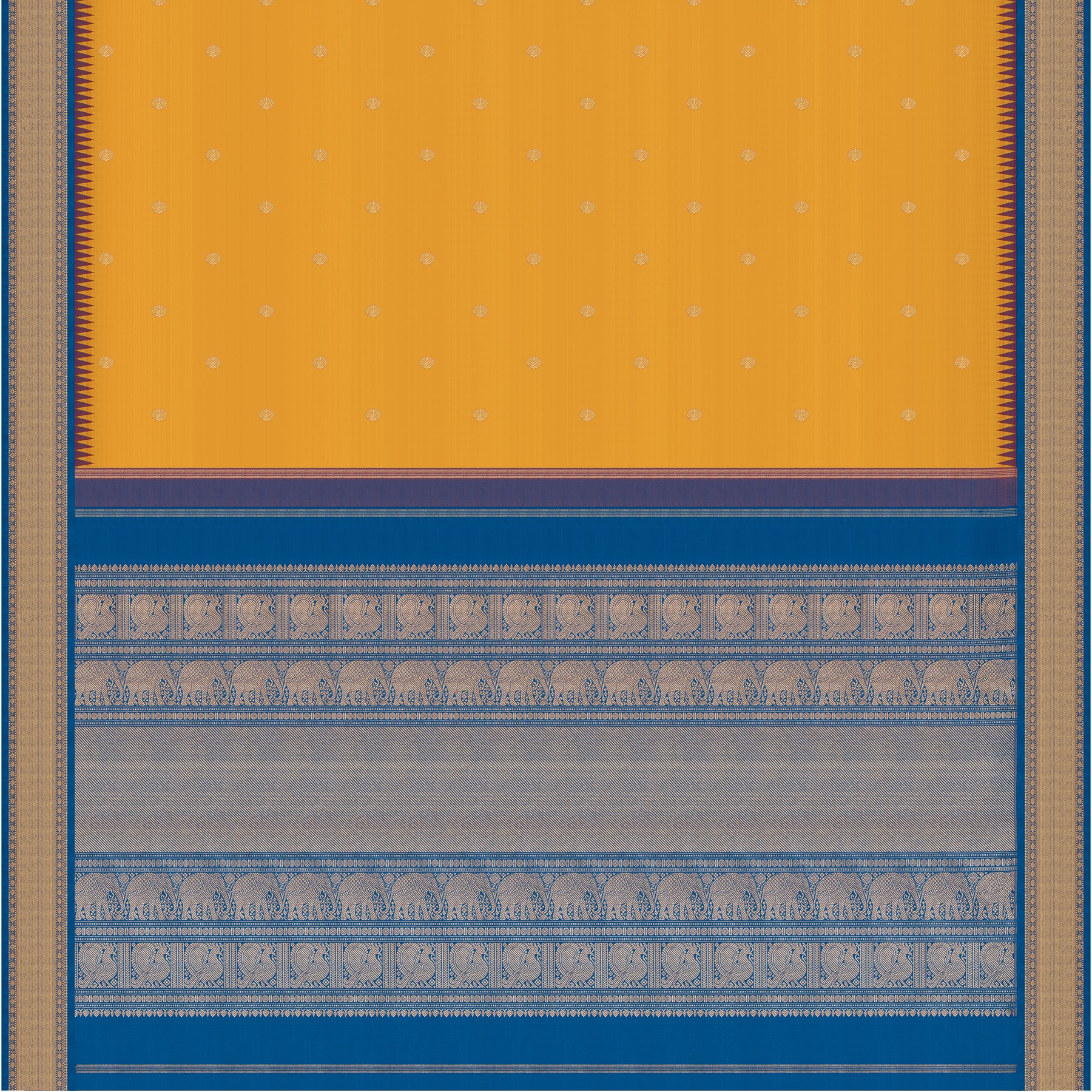 Kanakavalli Kanjivaram Silk Sari 25-110-HS001-08171 - Full View