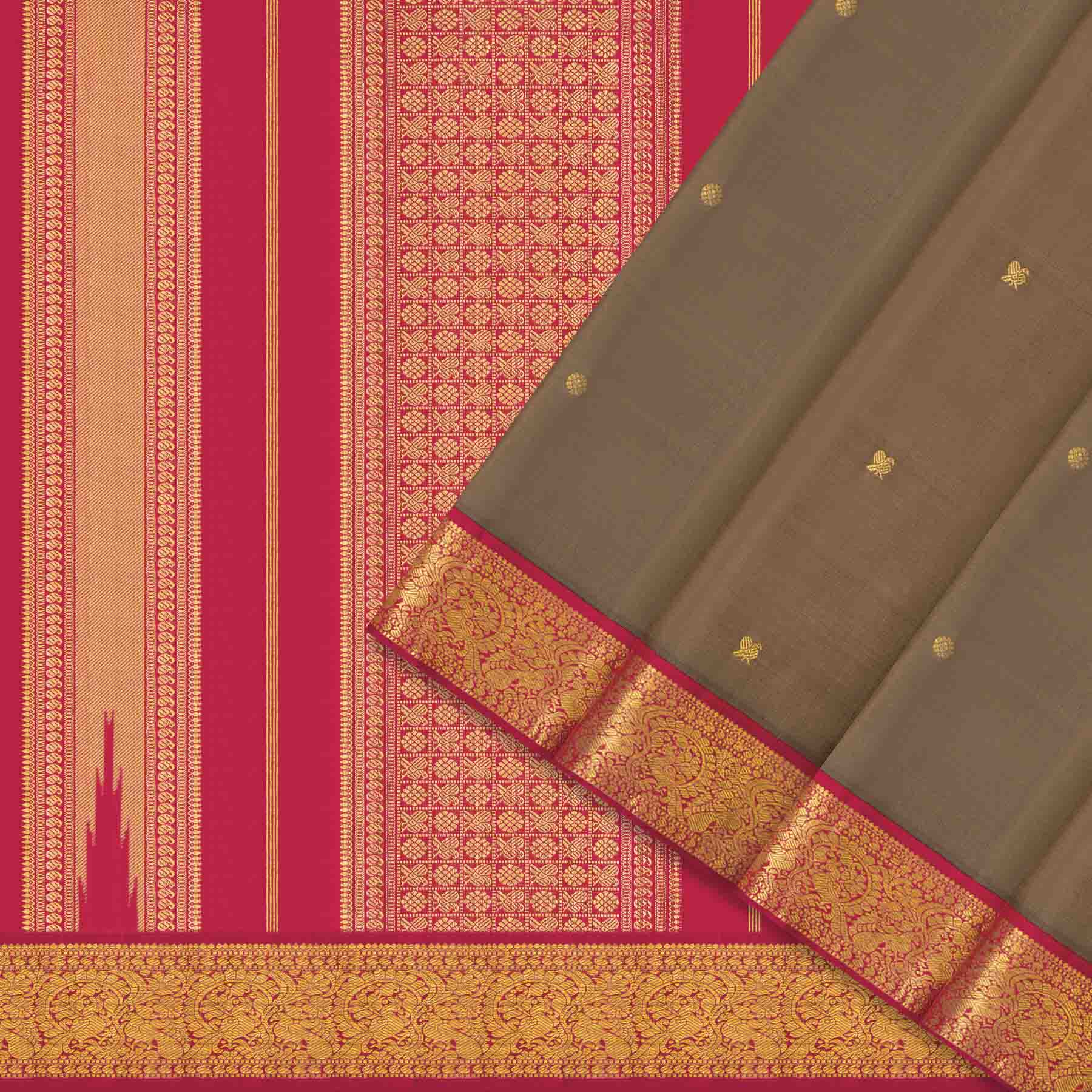 Kanakavalli Kanjivaram Silk Sari 25-110-HS001-08179 - Cover View