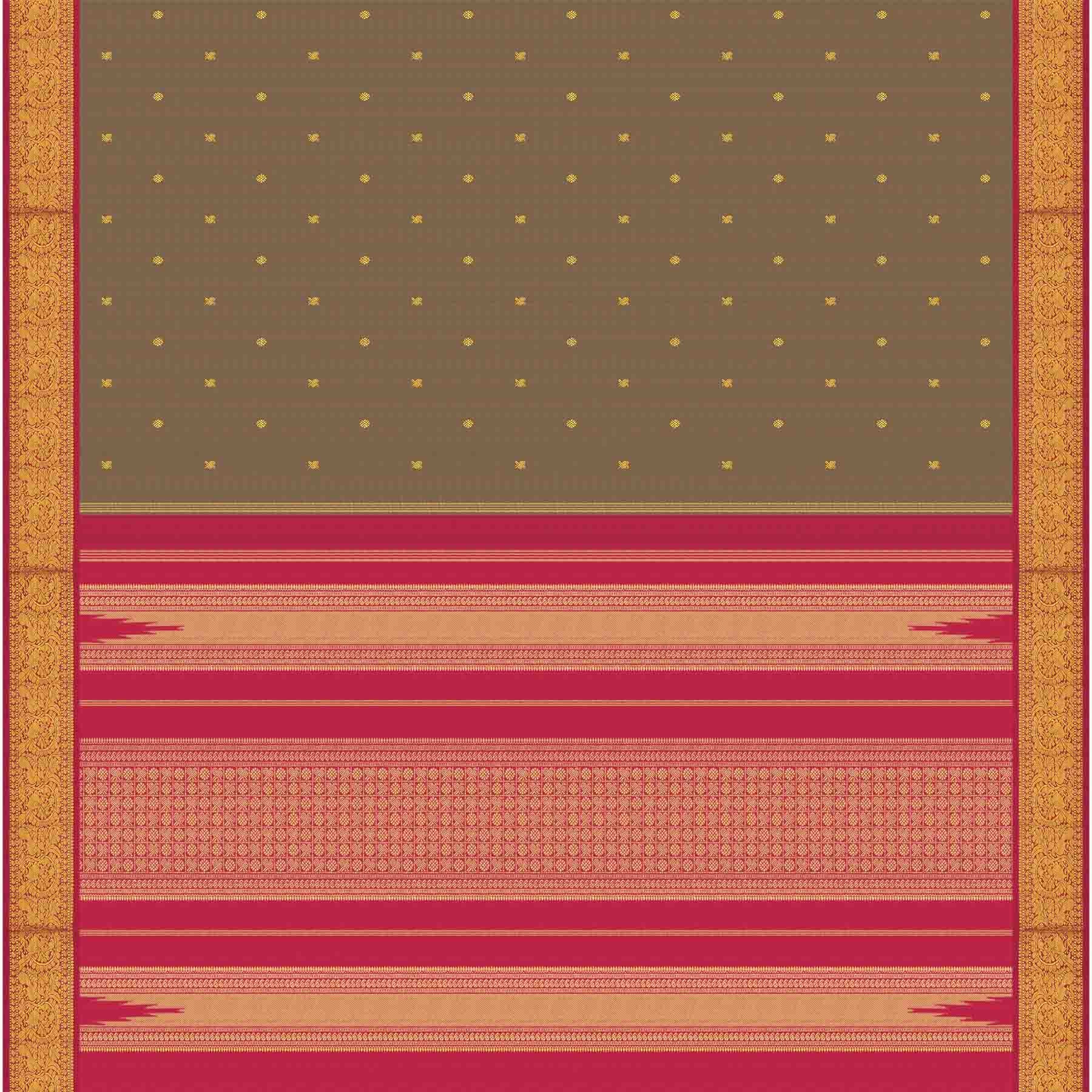 Kanakavalli Kanjivaram Silk Sari 25-110-HS001-08179 - Full View