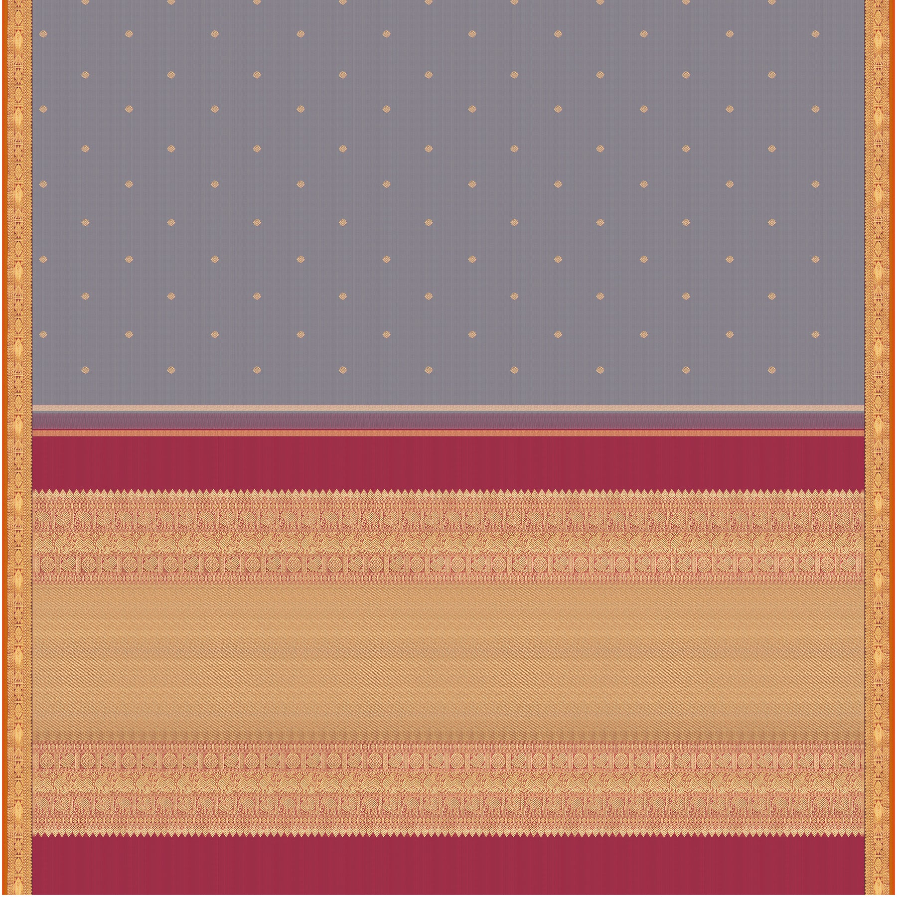 Kanakavalli Kanjivaram Silk Sari 25-110-HS001-08188 - Full View