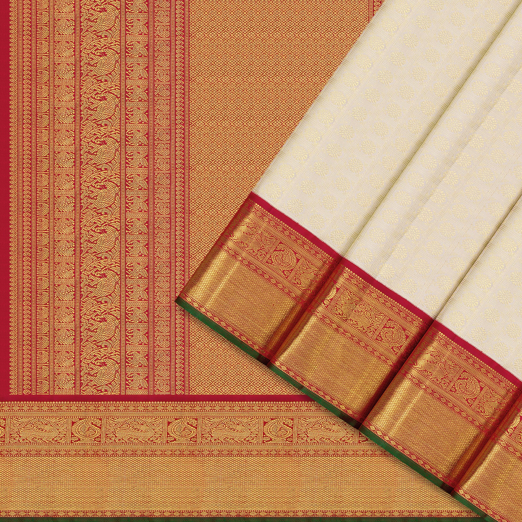 Kanakavalli Kanjivaram Silk Sari 25-110-HS001-08222 - Cover View